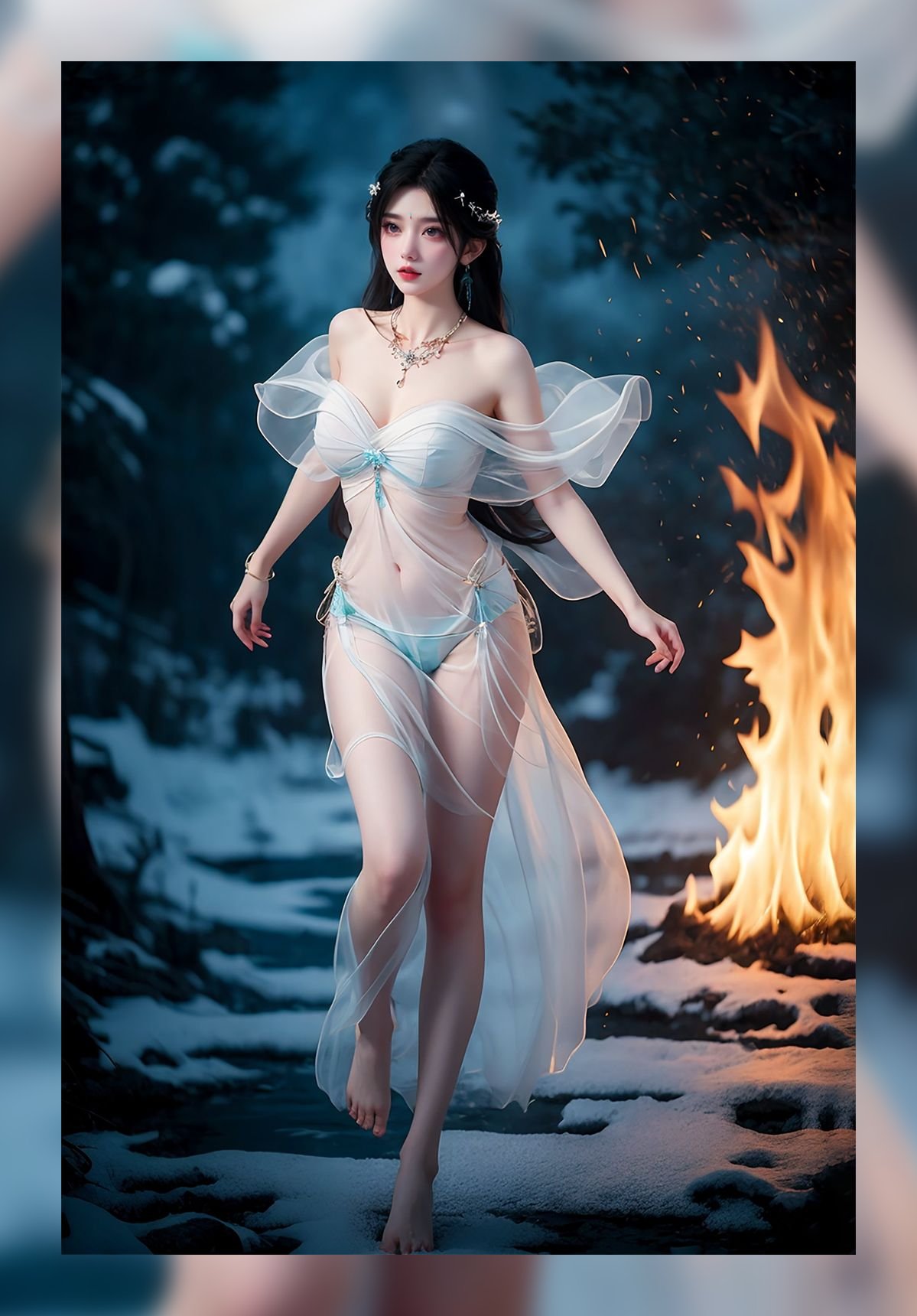优秀作品ai绘画完美世界清漪超清8k合集壁纸