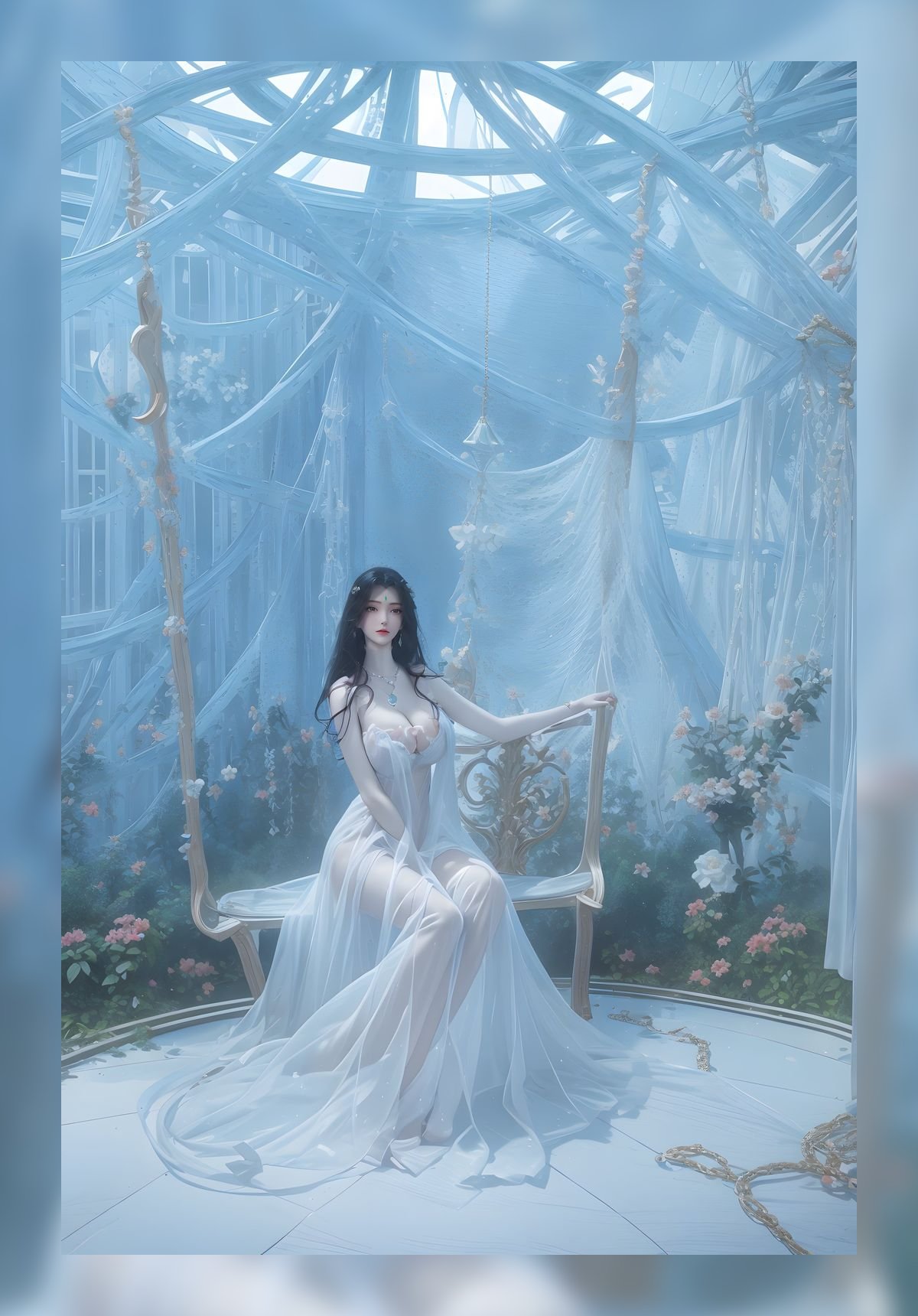 最新ai桌面完美世界柳神高清8k图包壁纸