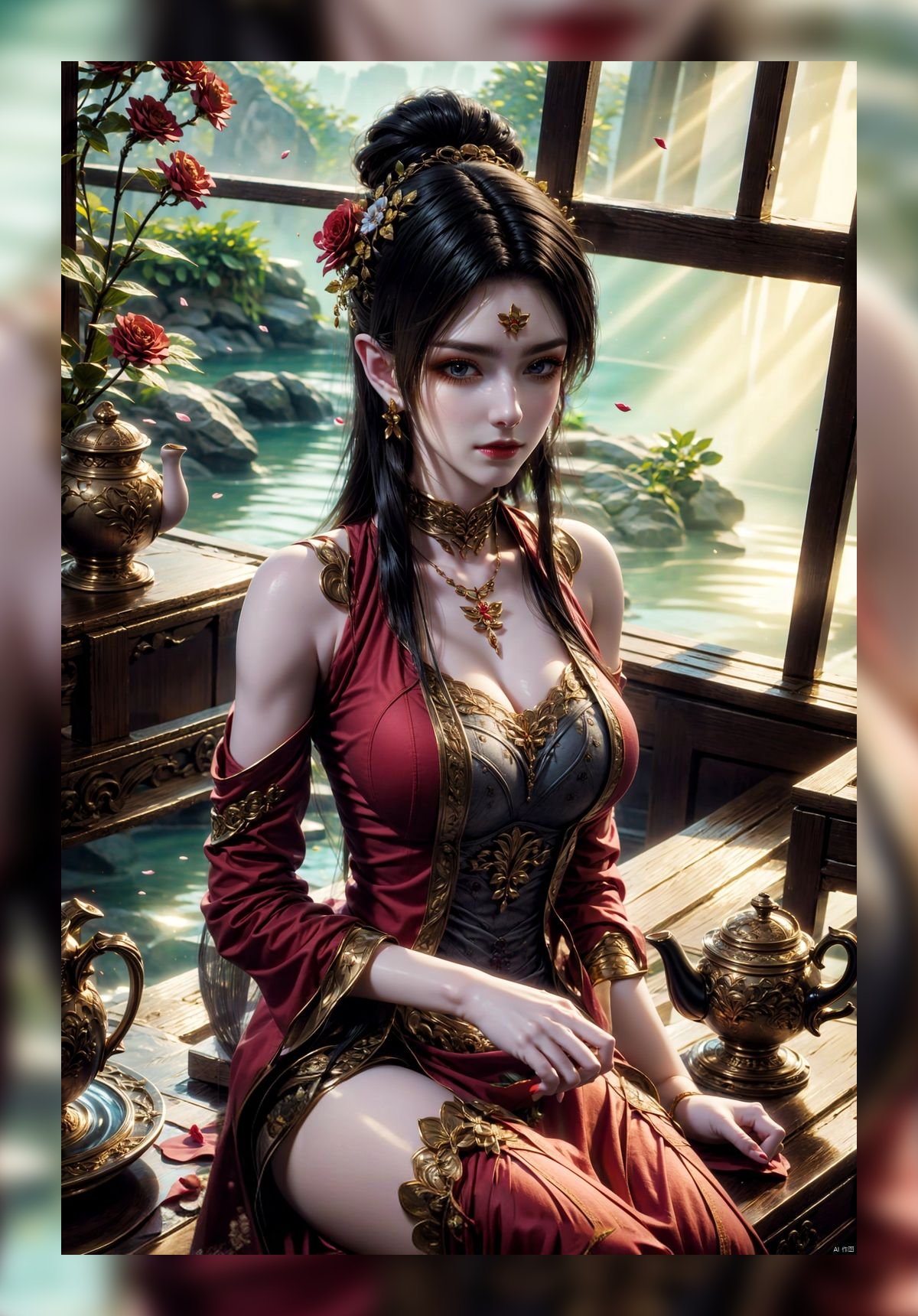 新出炉ai桌面斗破苍穹美杜莎精美4k图包壁纸