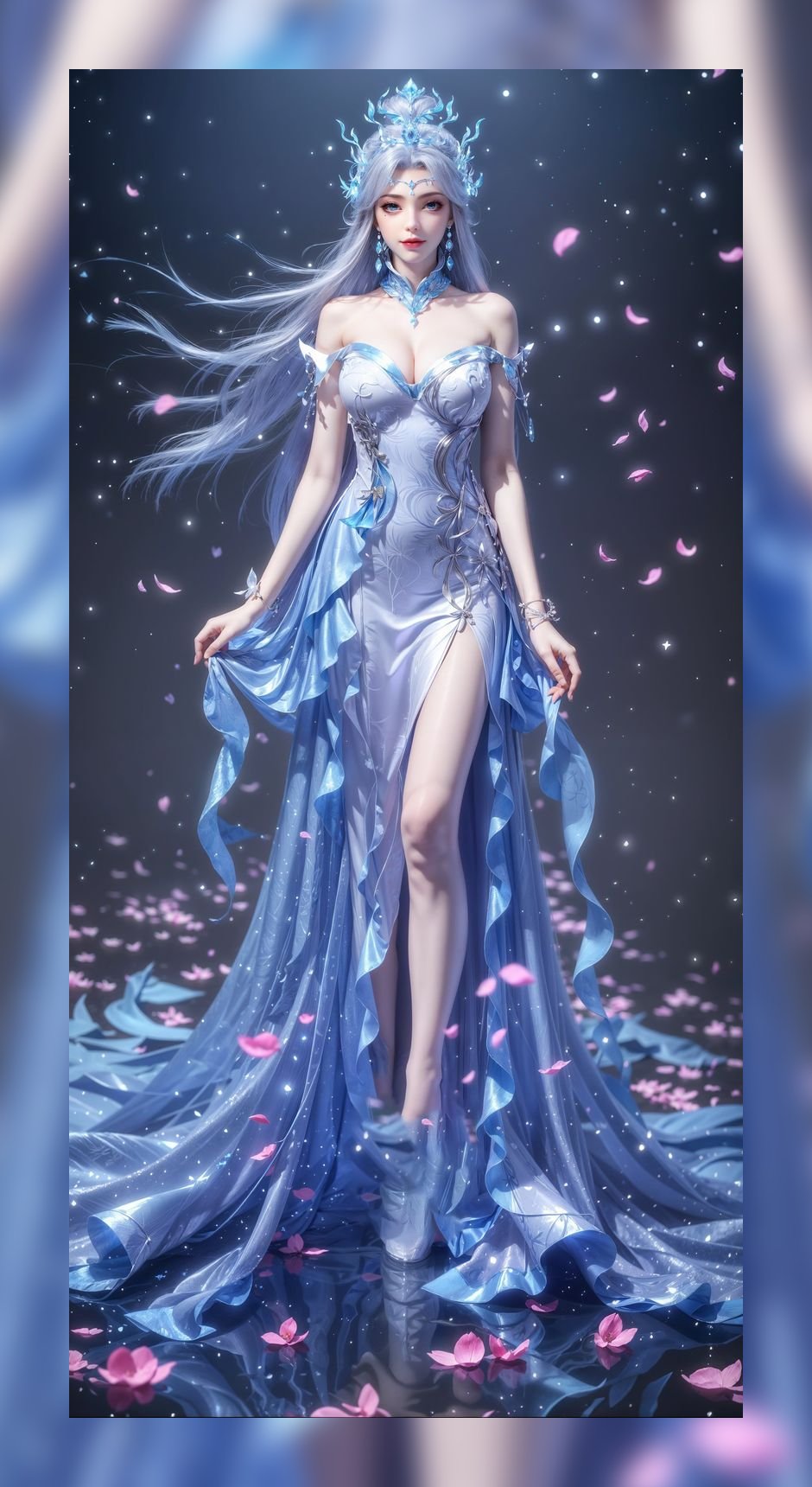 热门ai女神百炼成神宁雨蝶高质量4k壁纸网盘下载