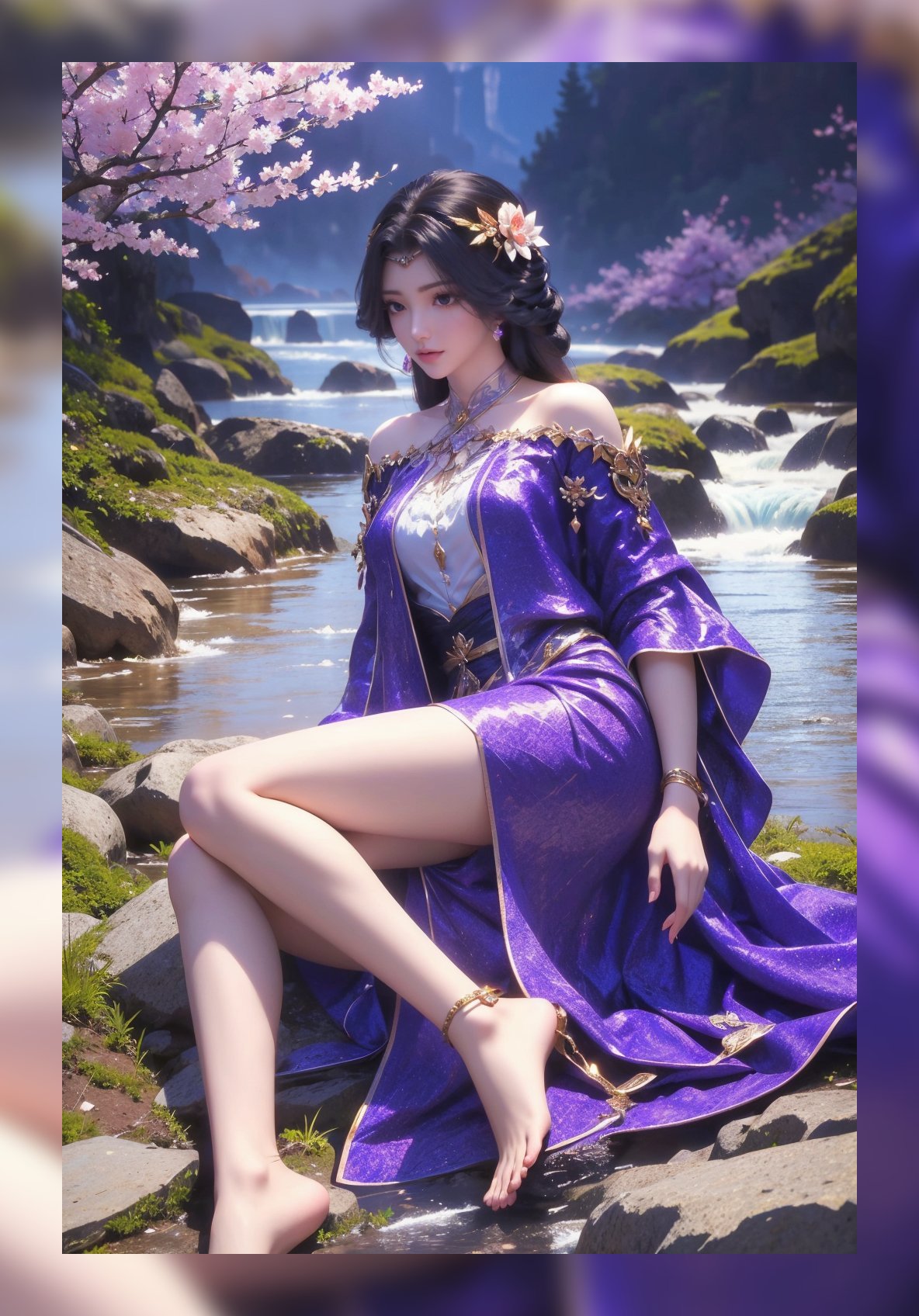 优秀作品ai生成完美世界云曦4k图包下载