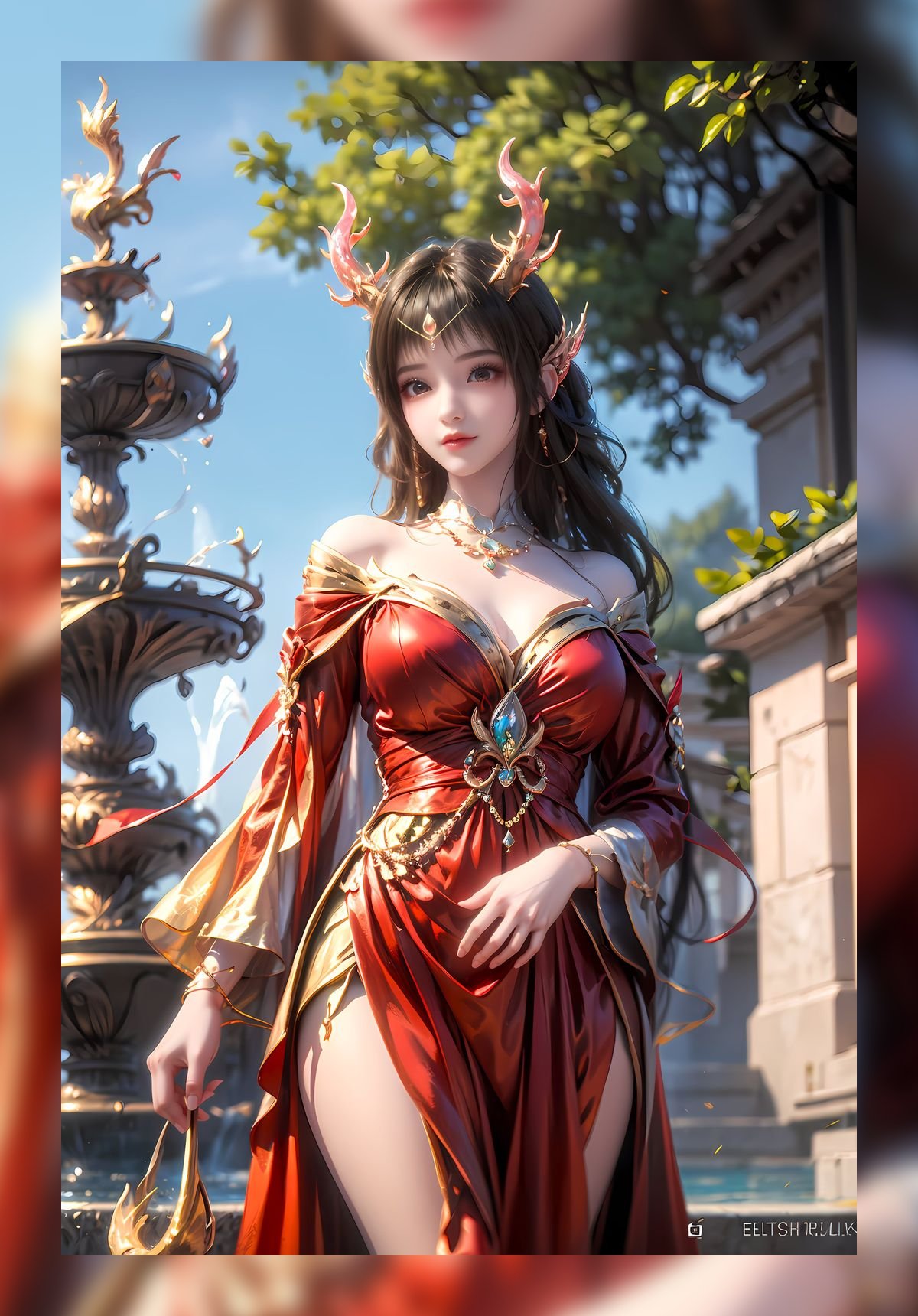 高品质ai桌布百炼成神云落8k合集壁纸