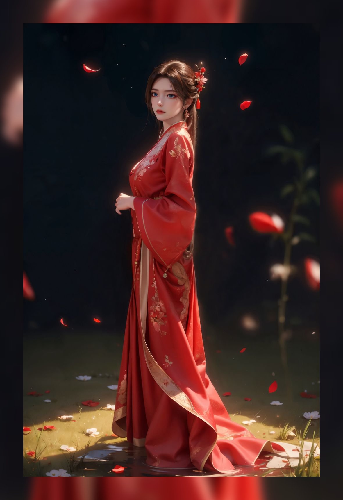 新出炉建模脸元龙蔷薇4k图包打包