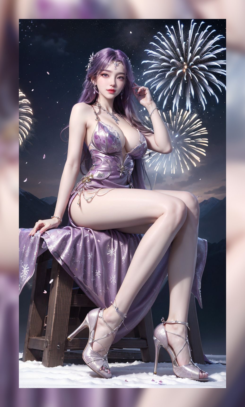 优秀作品建模脸完美世界云曦精美6k图包下载