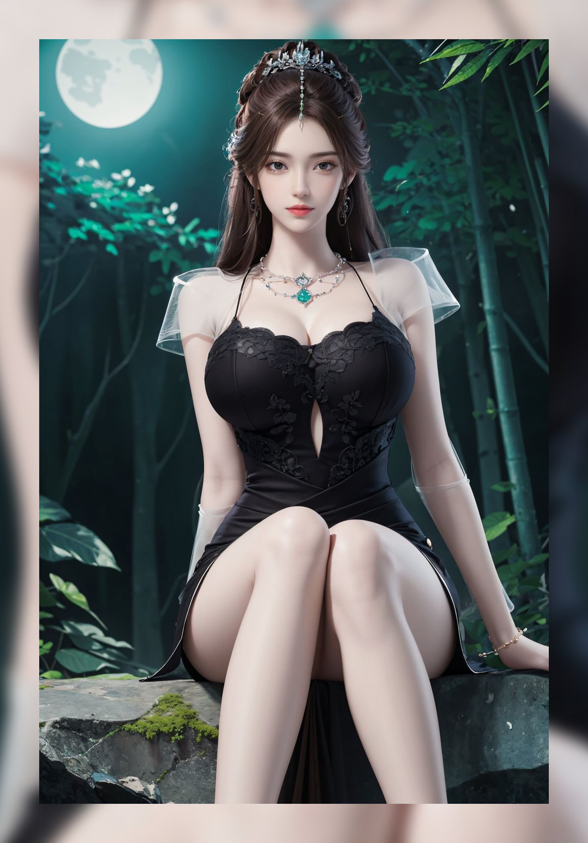 炫酷的ai桌布完美世界叶倾仙精美4k整理下载