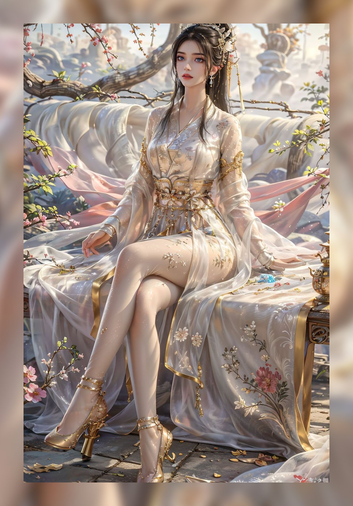 国潮ai桌面永生方清雪超清4k壁纸打包