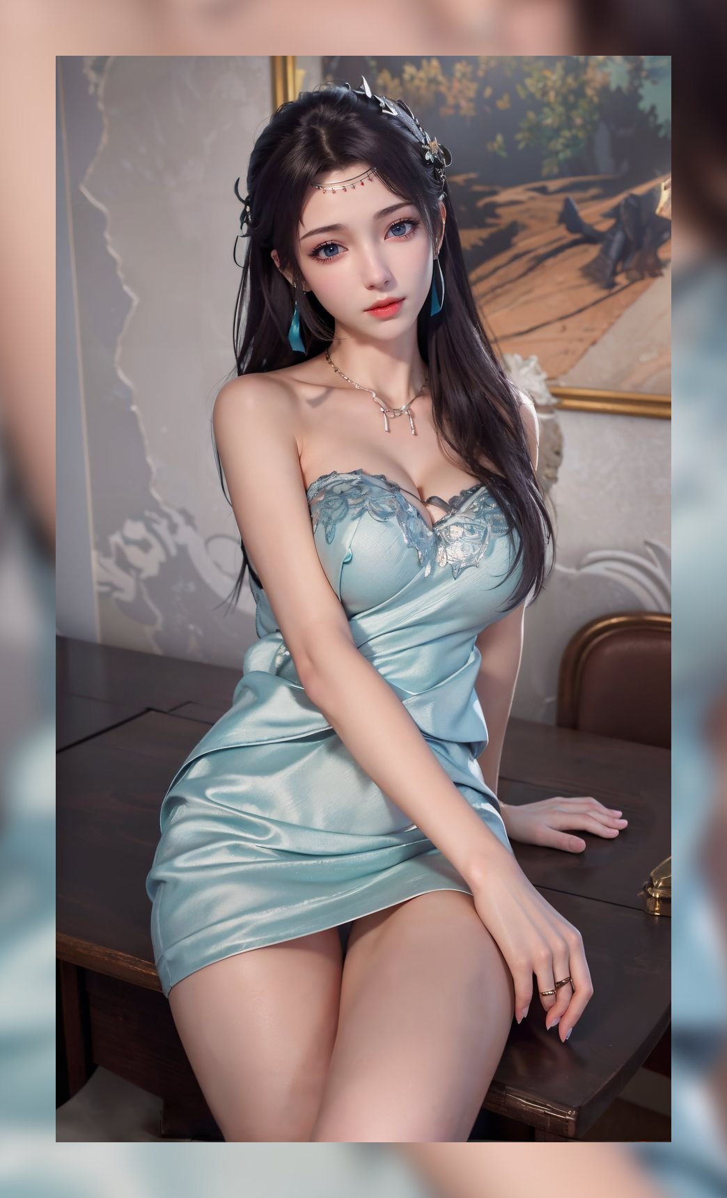 精美的ai生成斗破苍穹云韵高分辨率6k壁纸打包