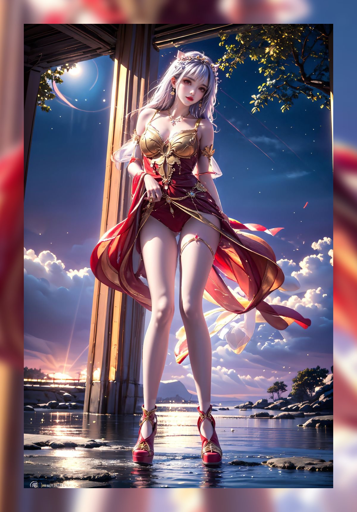 国潮性感完美世界太阴玉兔超清4k整理下载