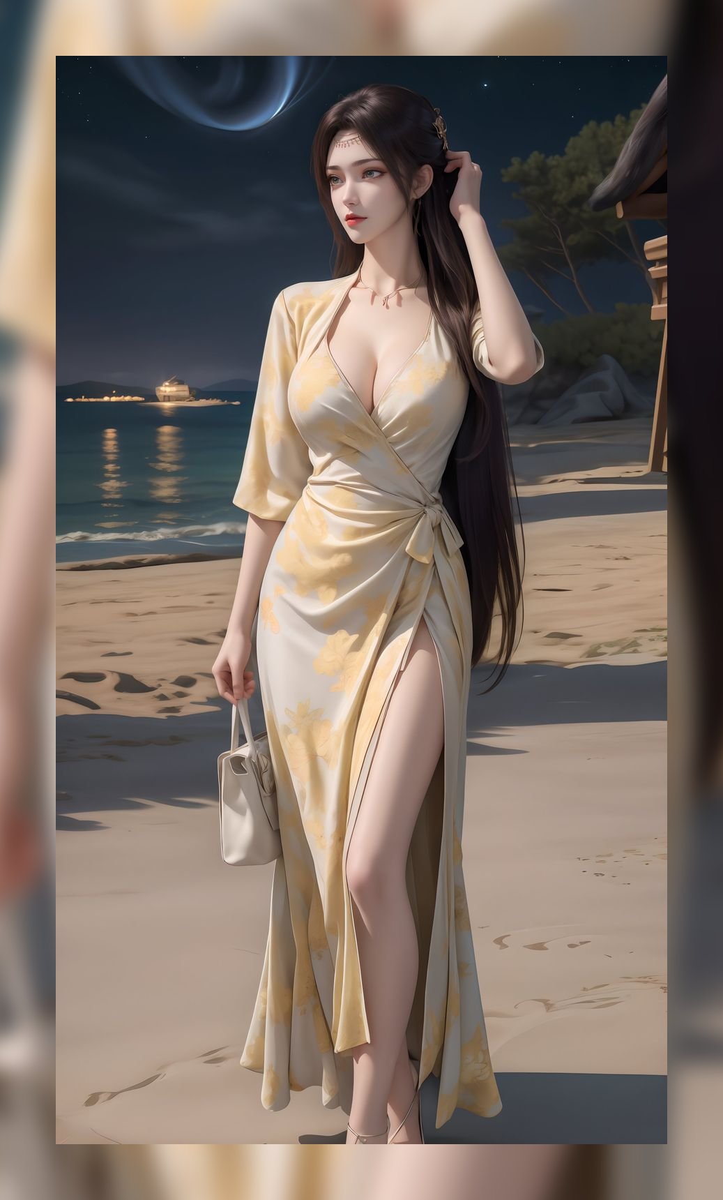 最新建模身材斗破苍穹云韵精美8k图包壁纸