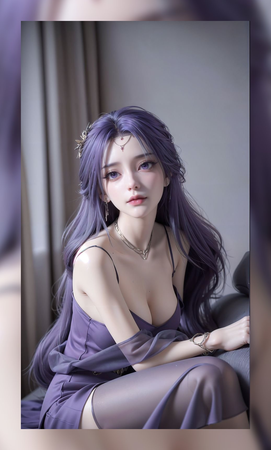 热门ai美女完美世界云曦高分辨率6k壁纸打包