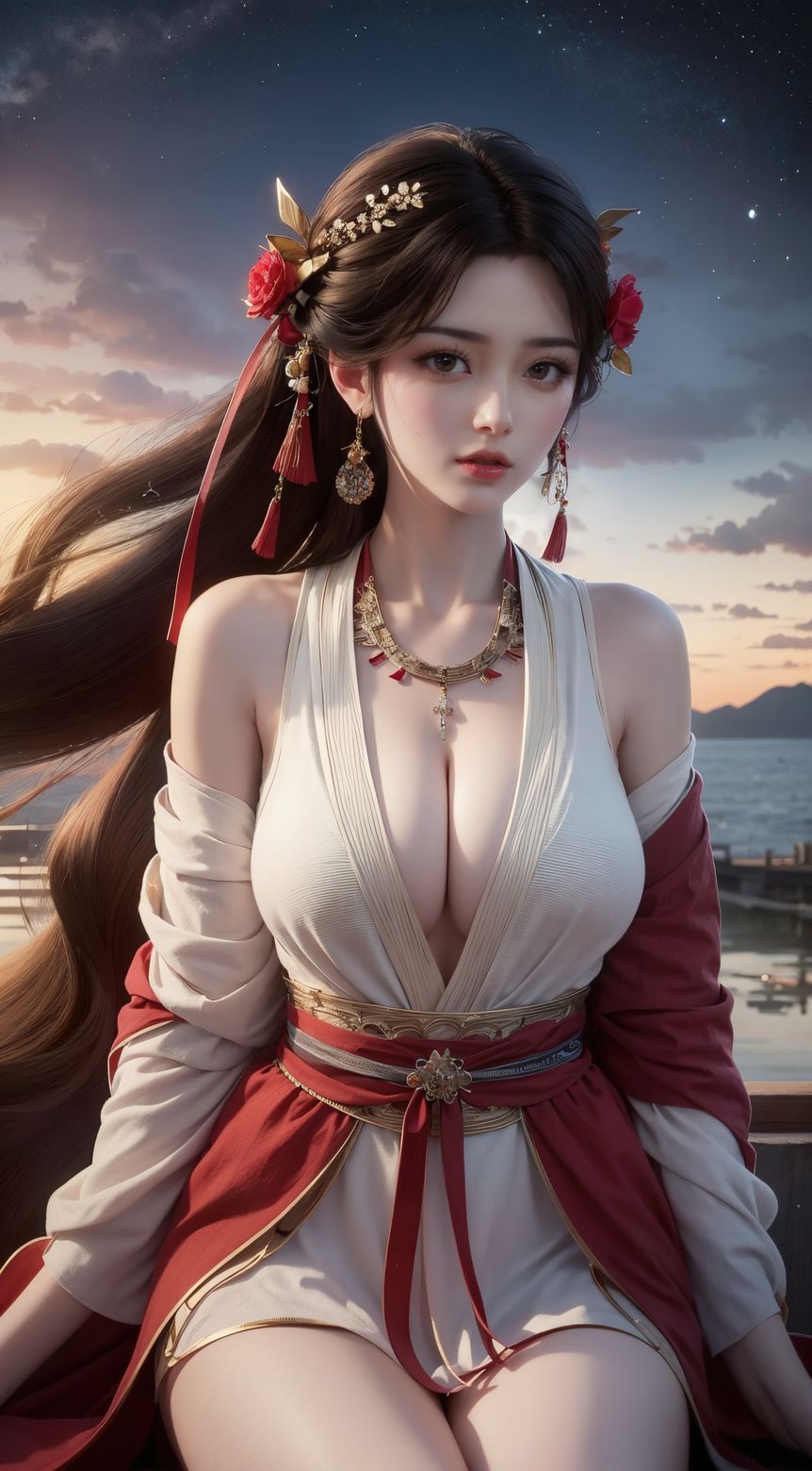 优秀的ai作品完美世界火灵儿超清晰4k壁纸网盘下载