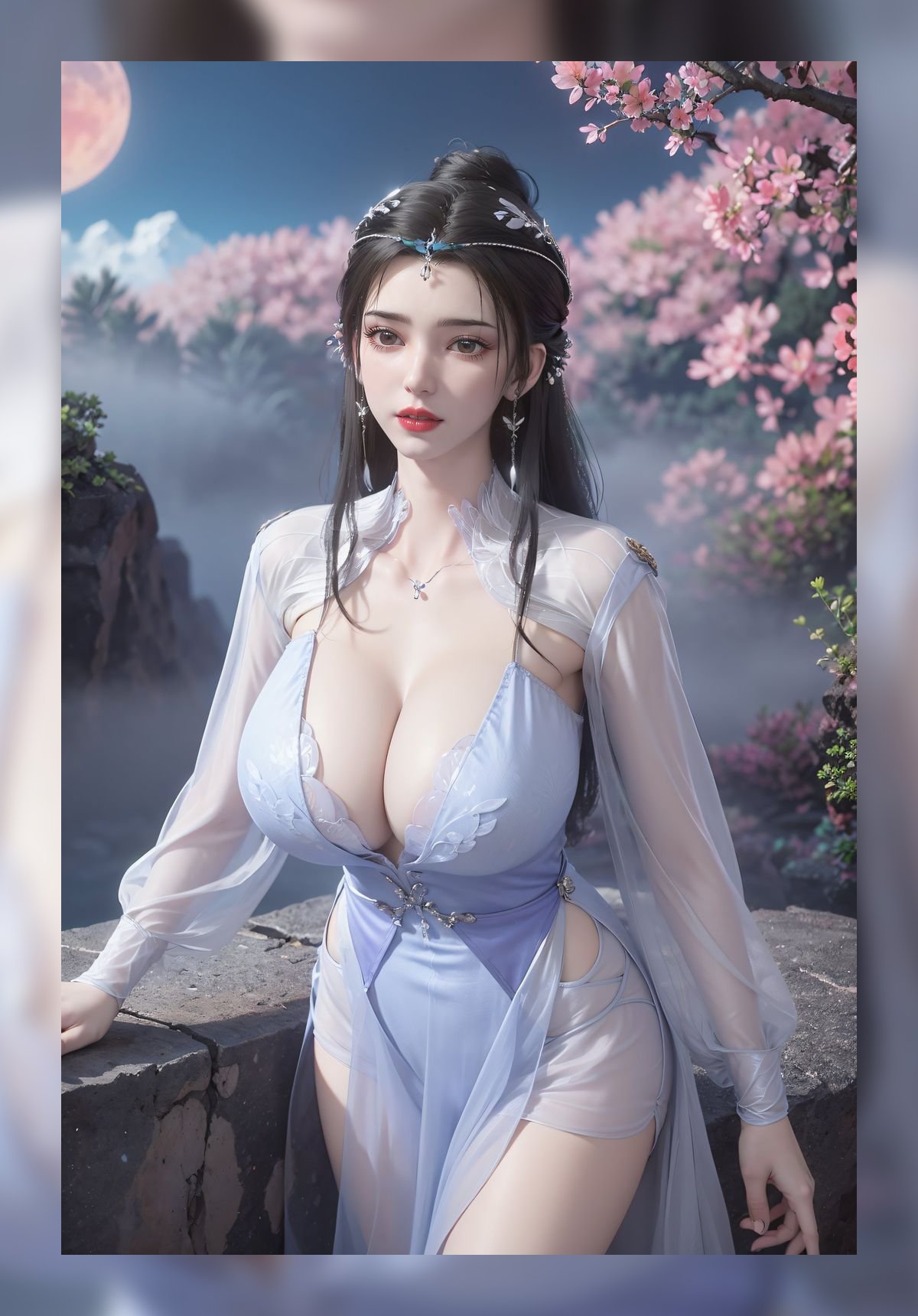 新出炉ai素材仙逆李慕婉4k壁纸下载