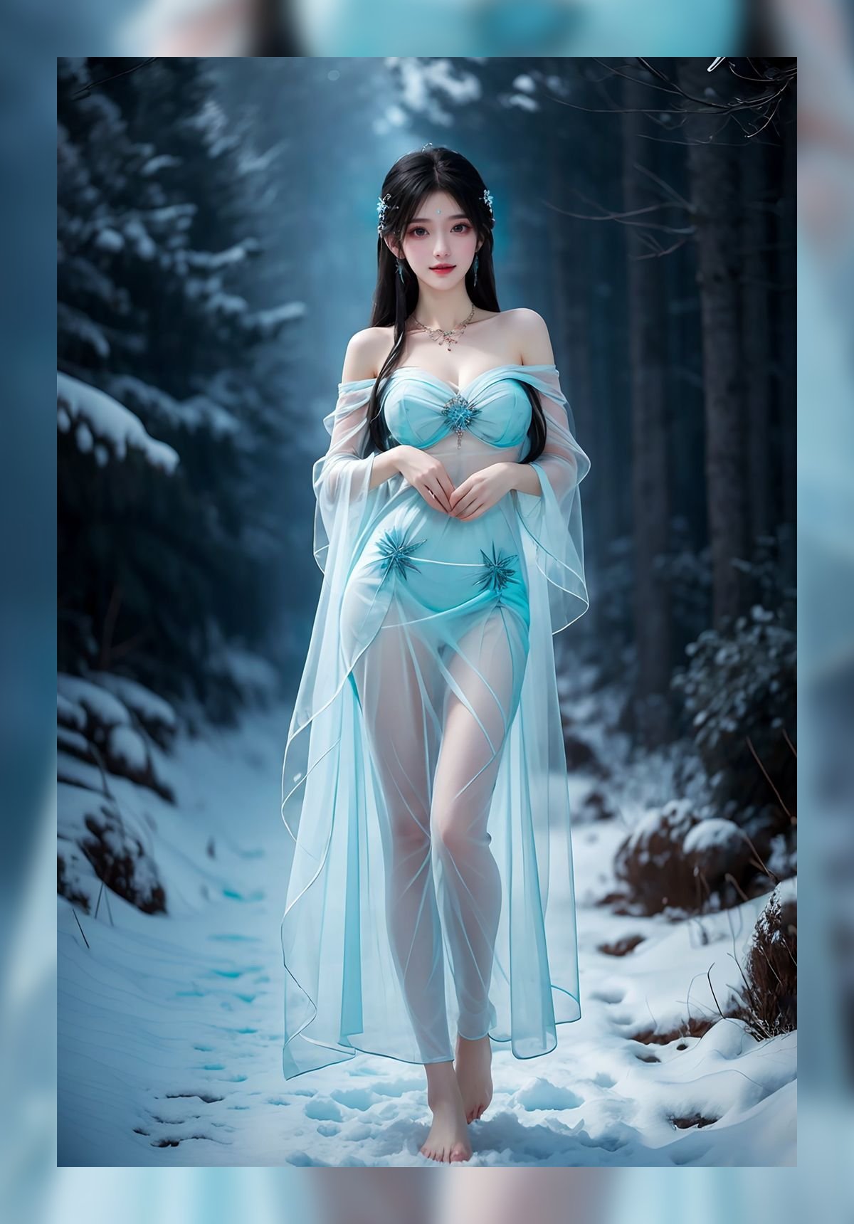 精致ai桌面完美世界清漪8k合集壁纸