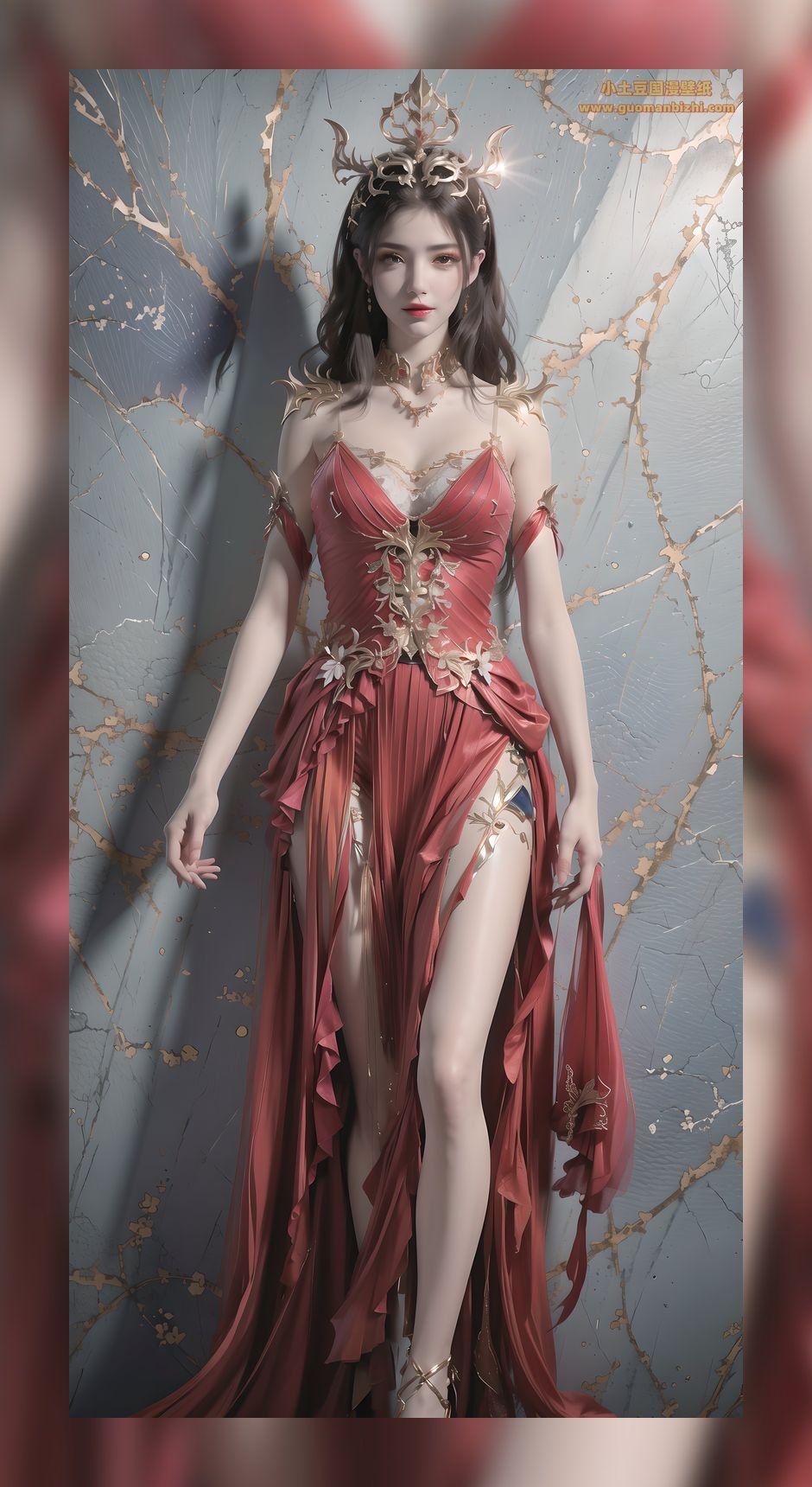 国潮ai桌面斗破苍穹美杜莎6k打包壁纸