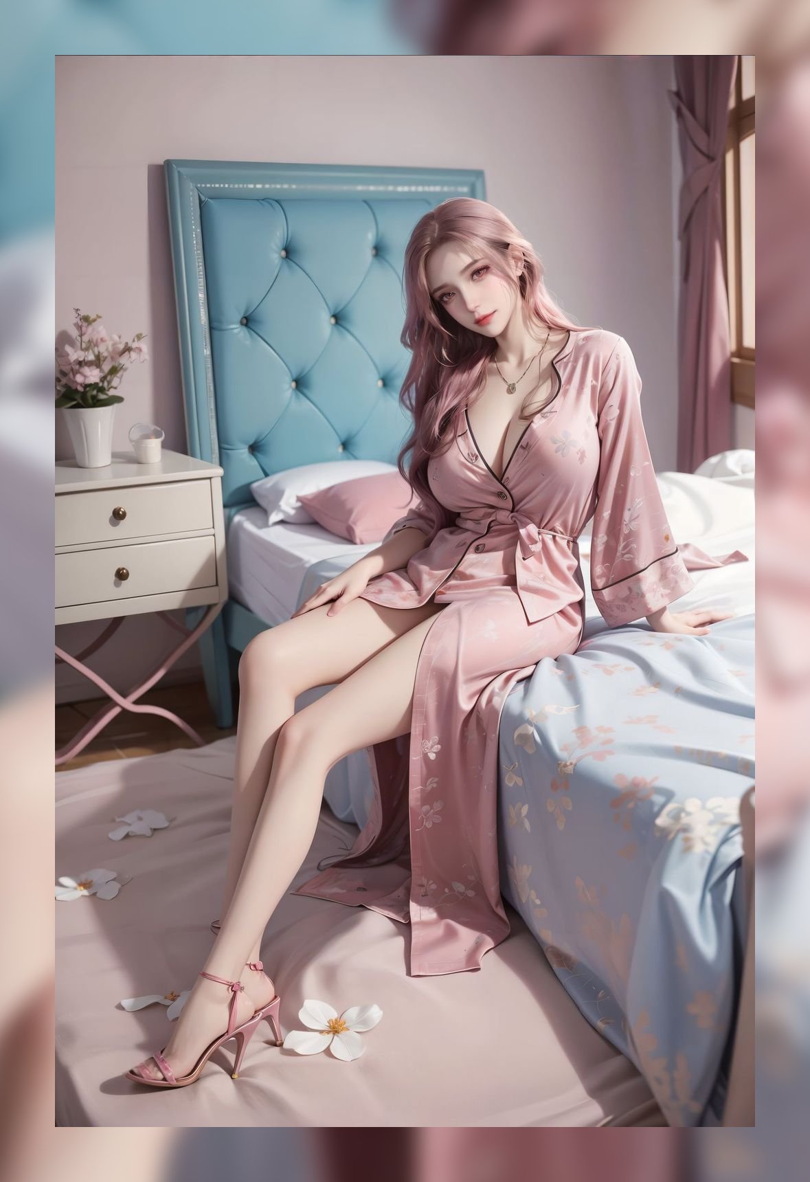 优秀作品ai绘画斗罗大陆比比东精美6k打包壁纸