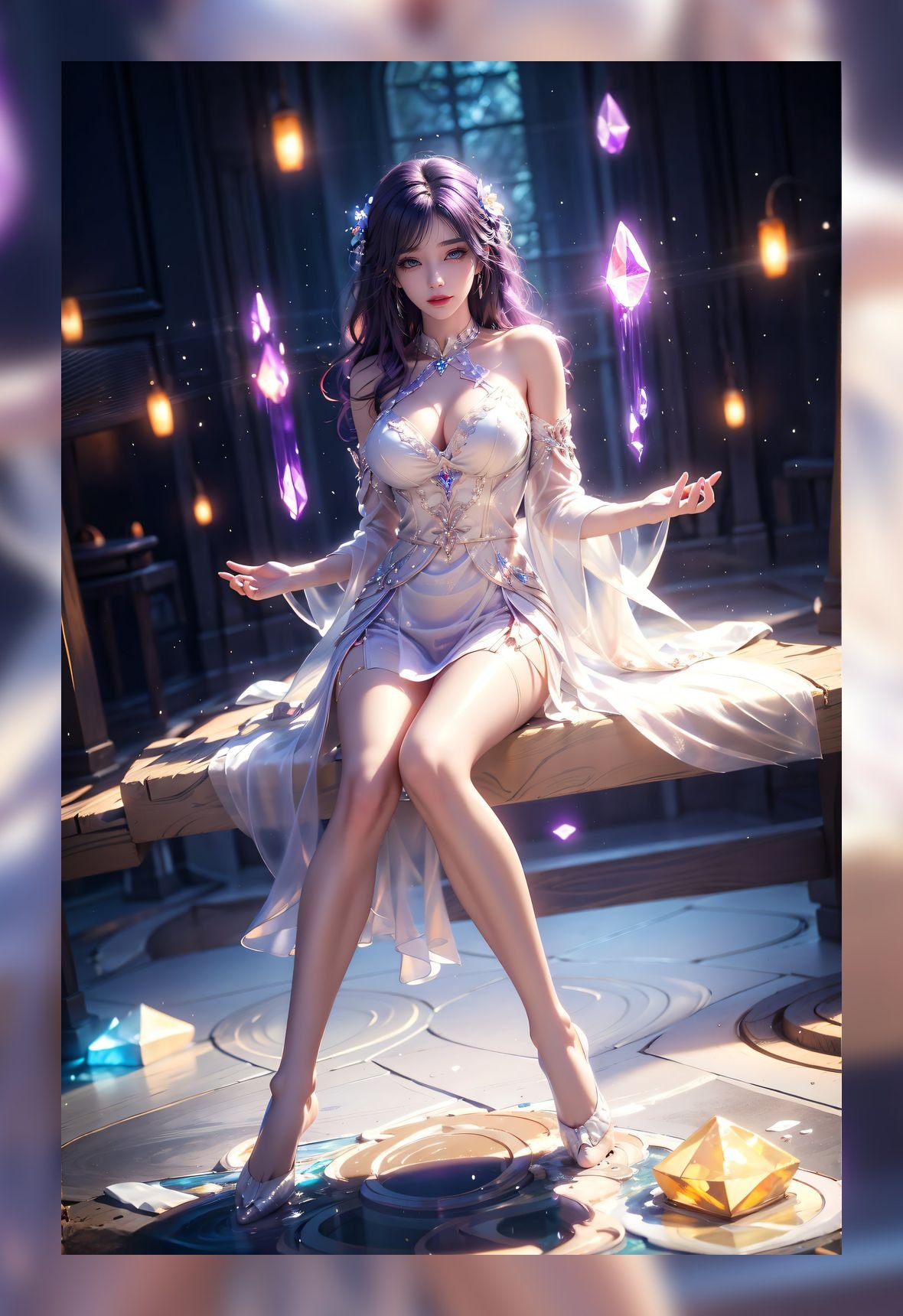 高品质ai女生完美世界云曦超清6k合集壁纸