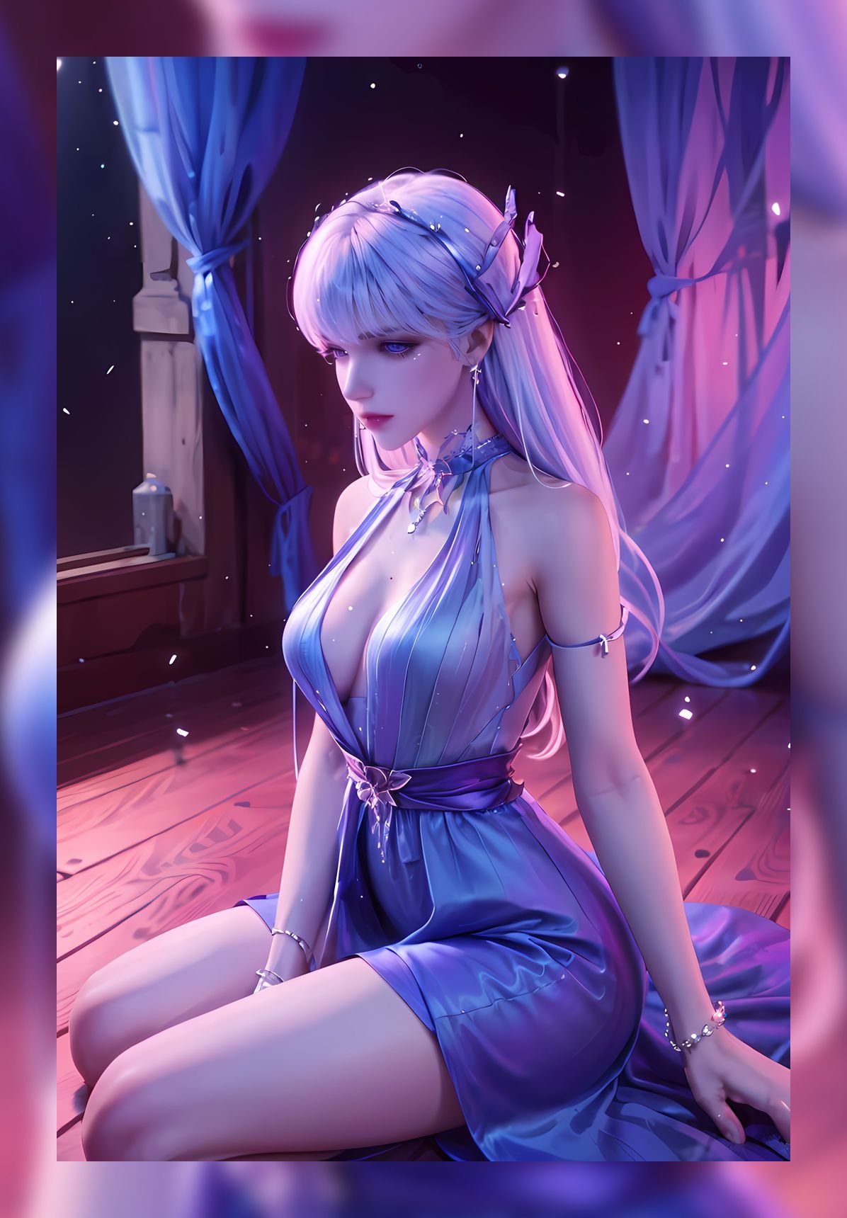 炫酷的素材神印王座圣采儿精美8k图包下载