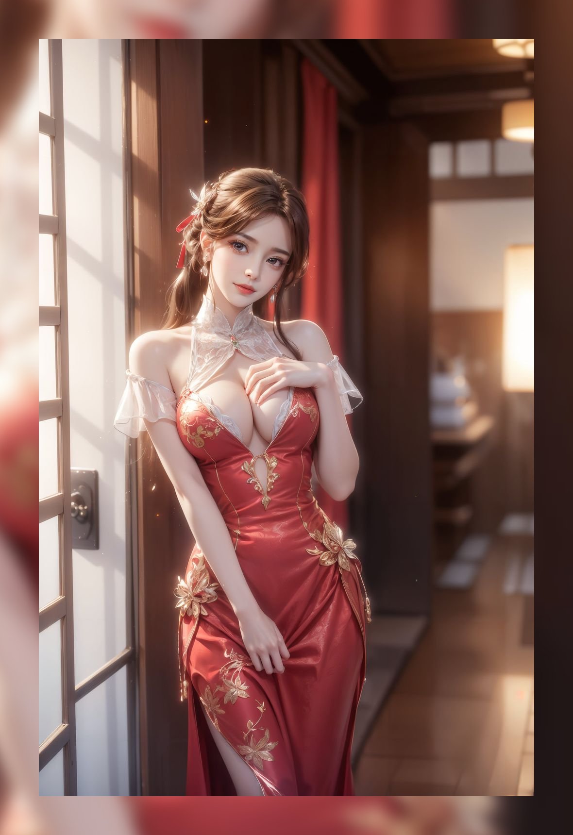 精美的ai作品完美世界火灵儿高分辨率6k整理打包