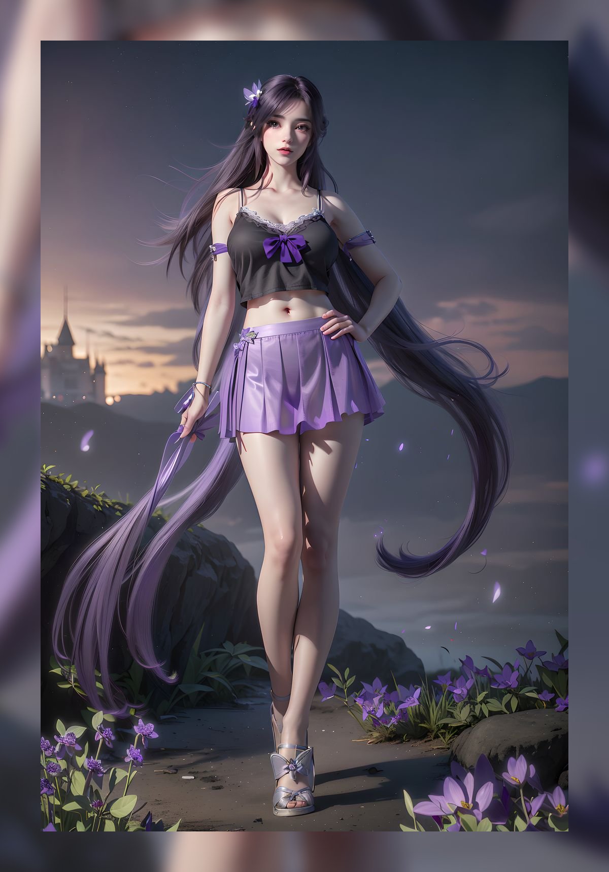 优秀作品ai桌面完美世界云曦6k压缩打包