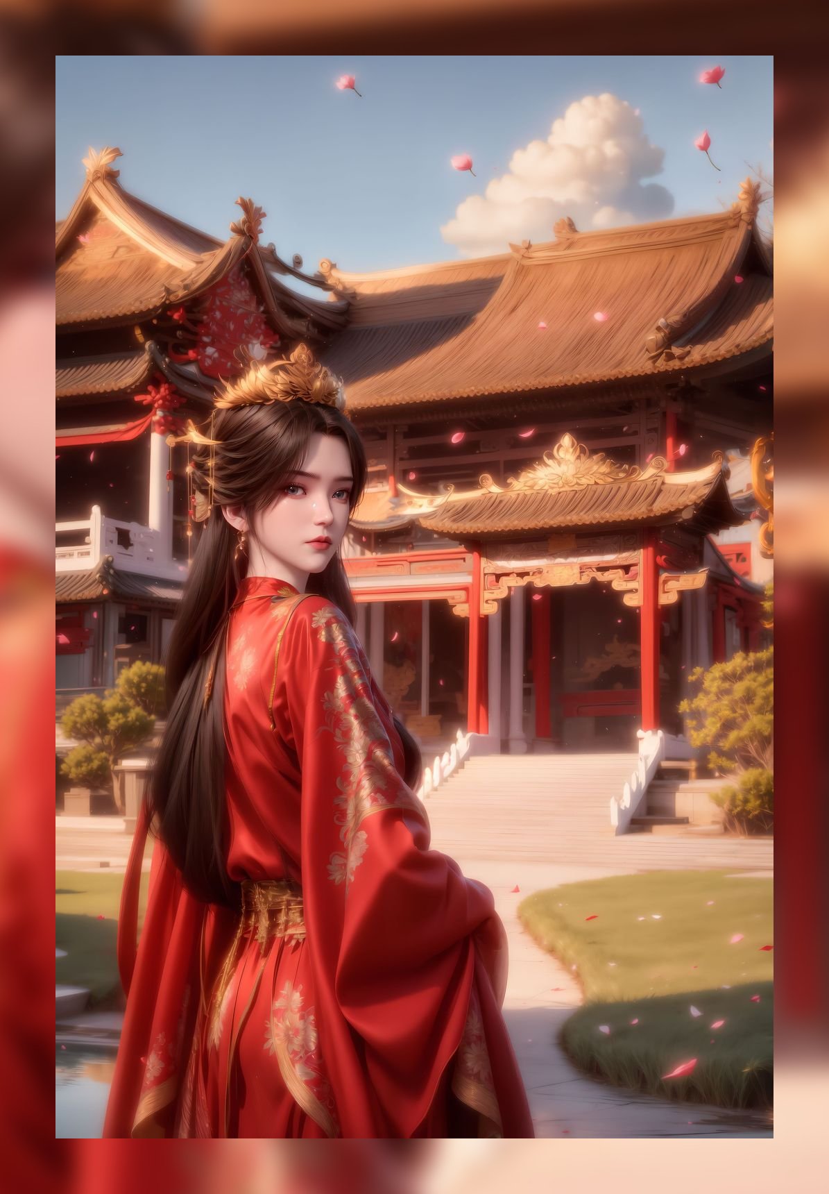 精致ai素材仙逆李慕婉高清4k合集壁纸