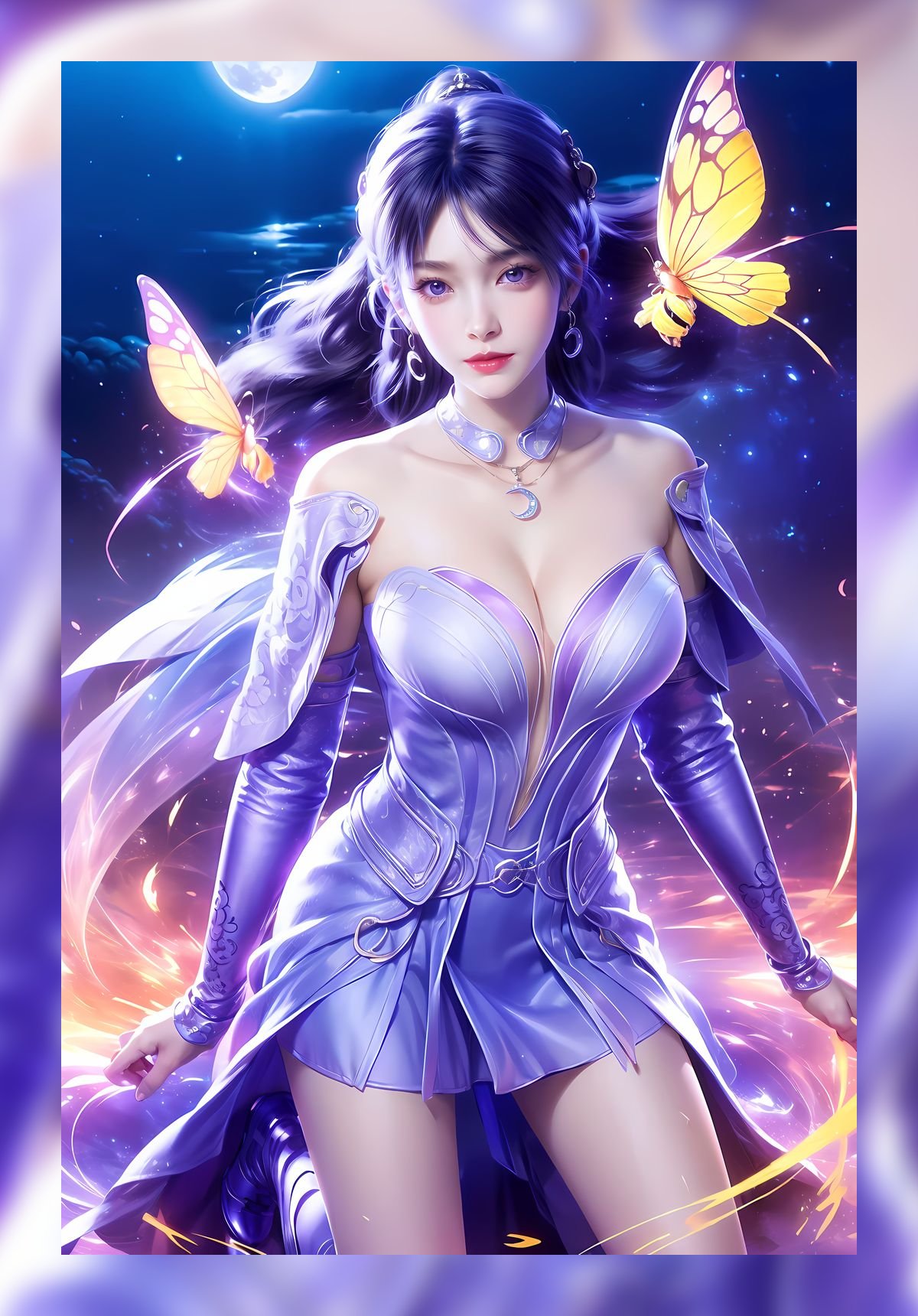 热门ai桌面遮天姬紫月高质量6k壁纸打包
