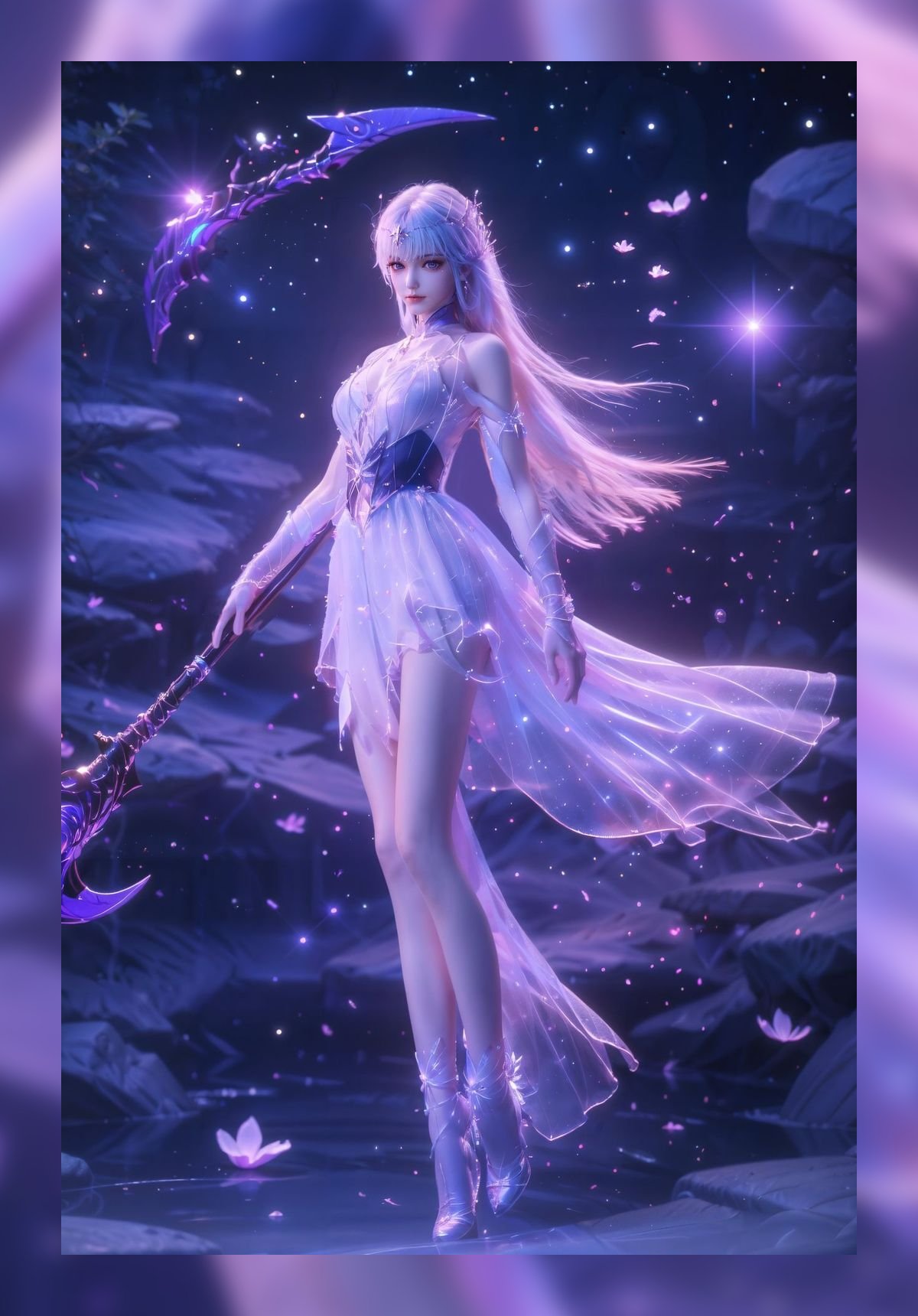 火爆ai桌布神印王座圣采儿优质4k壁纸打包