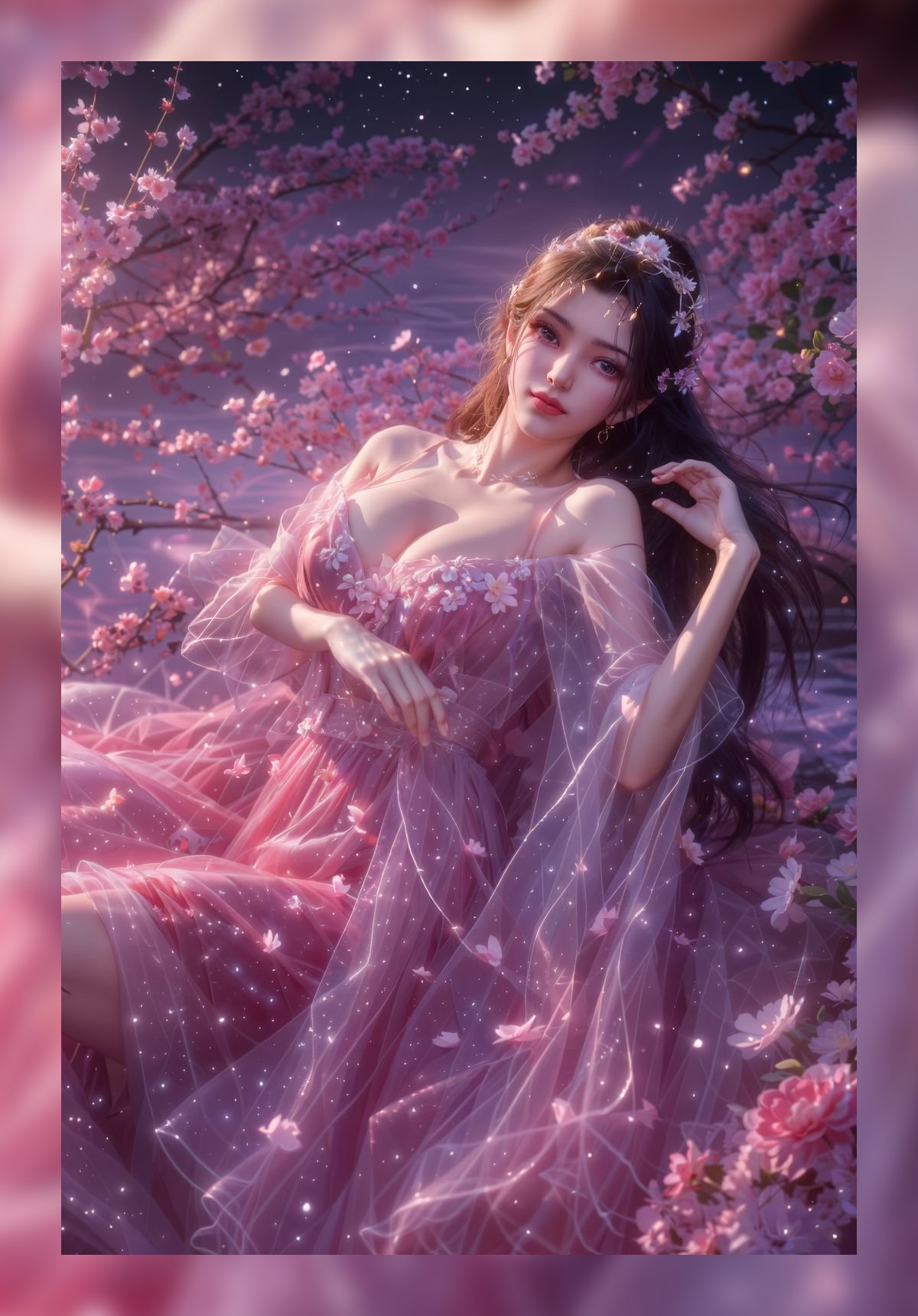 精美的ai绘画仙逆李慕婉超清4k图包壁纸