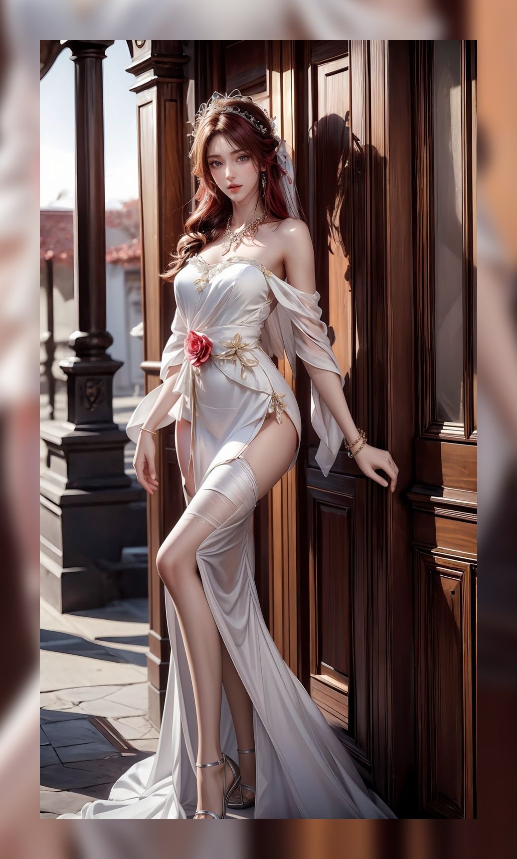 高品质建模脸完美世界火灵儿高分辨率4k壁纸打包