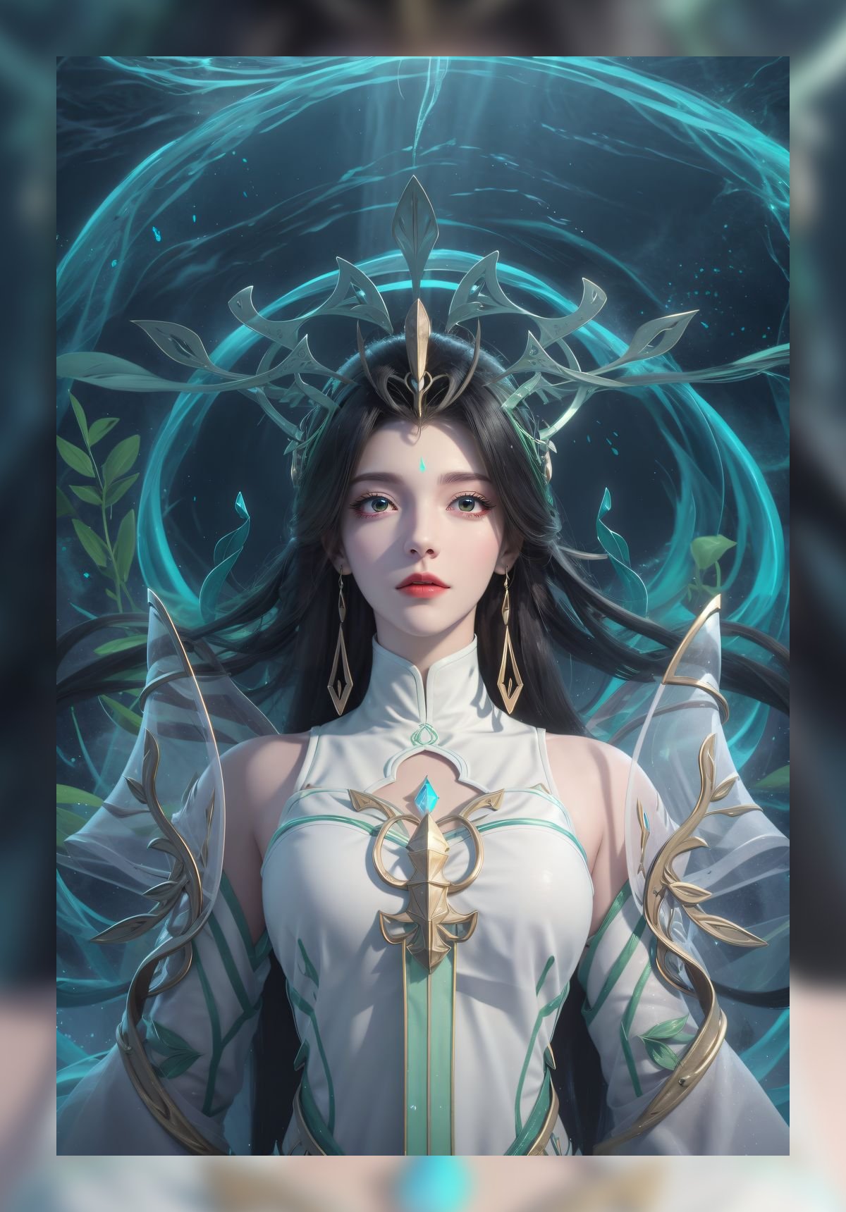 优秀的ai绘画完美世界柳神超清晰6k图包下载