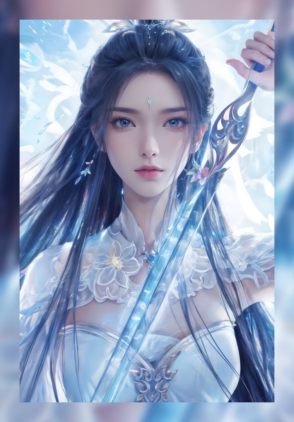 优秀的ai素材诛仙陆雪琪8k打包壁纸