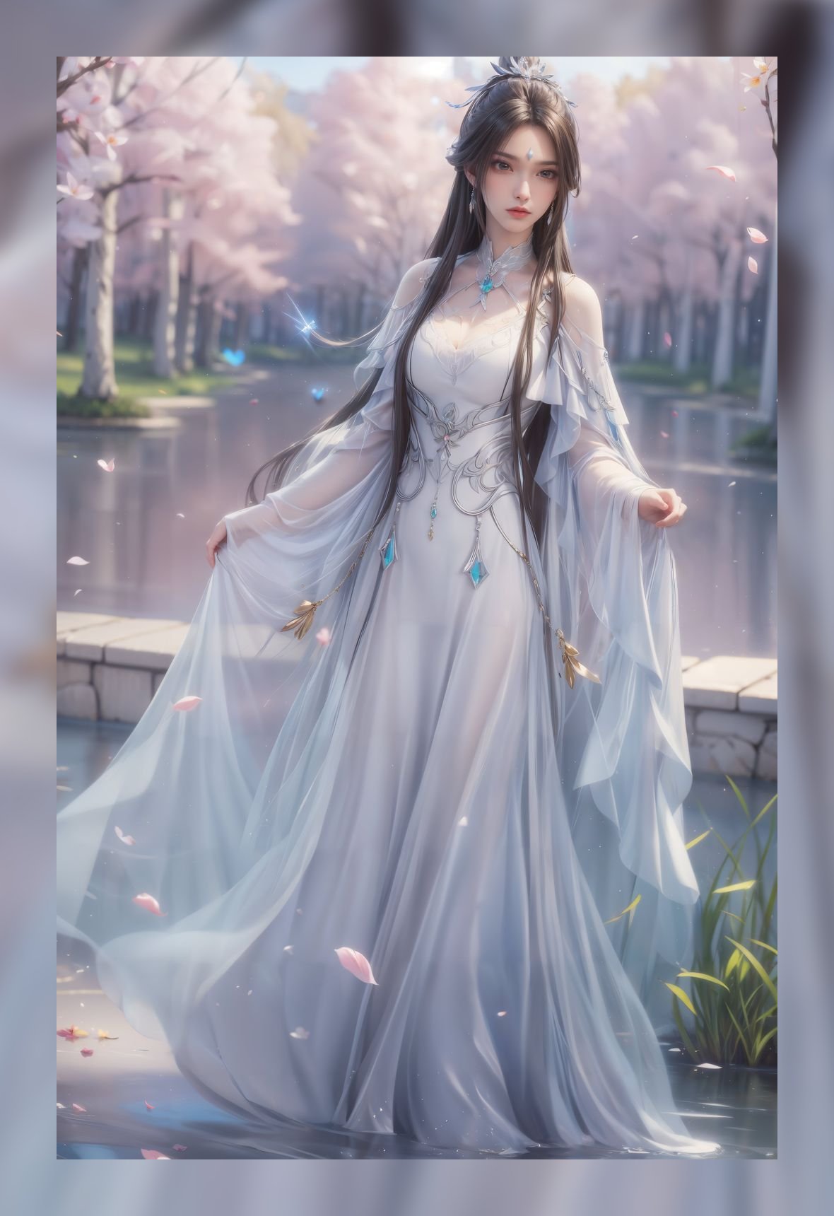 精美的ai绘画诛仙陆雪琪高质量8k壁纸打包