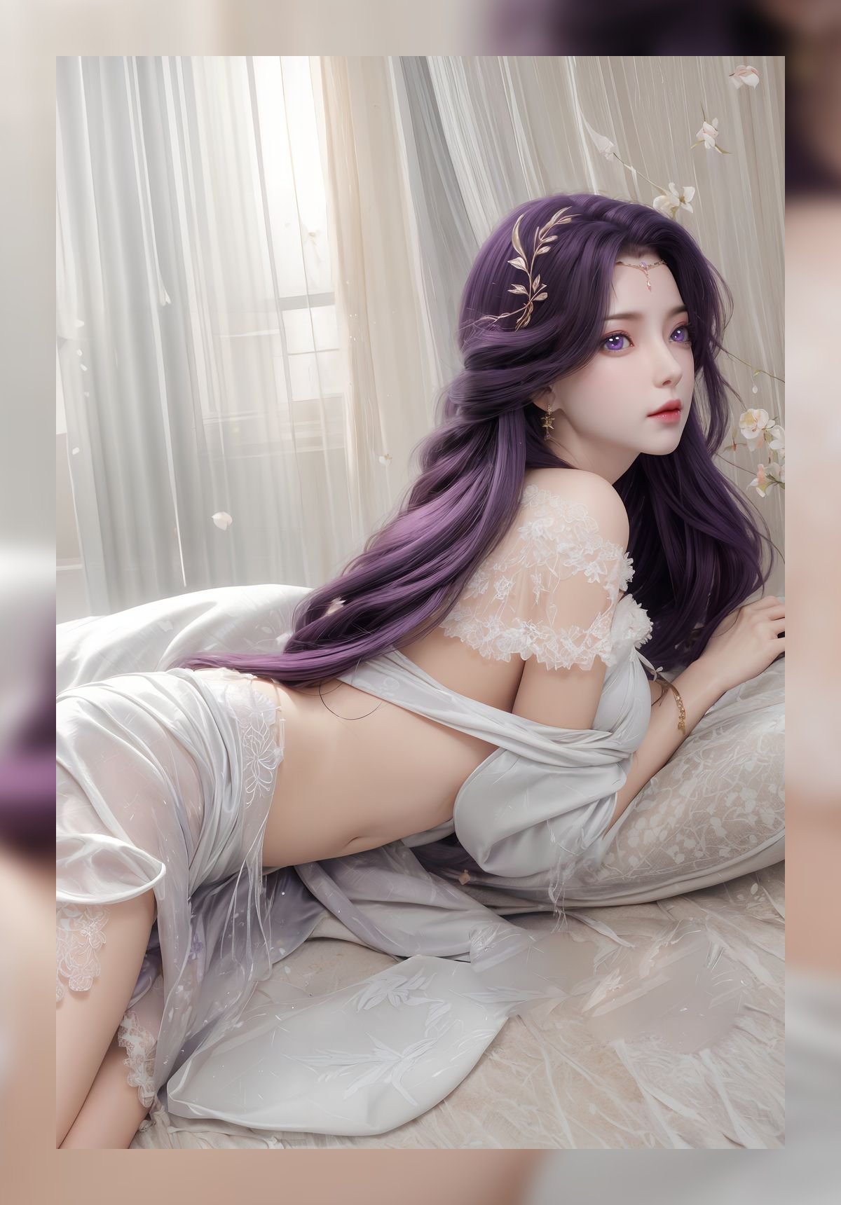 优秀作品ai素材完美世界云曦高清6k整理合集