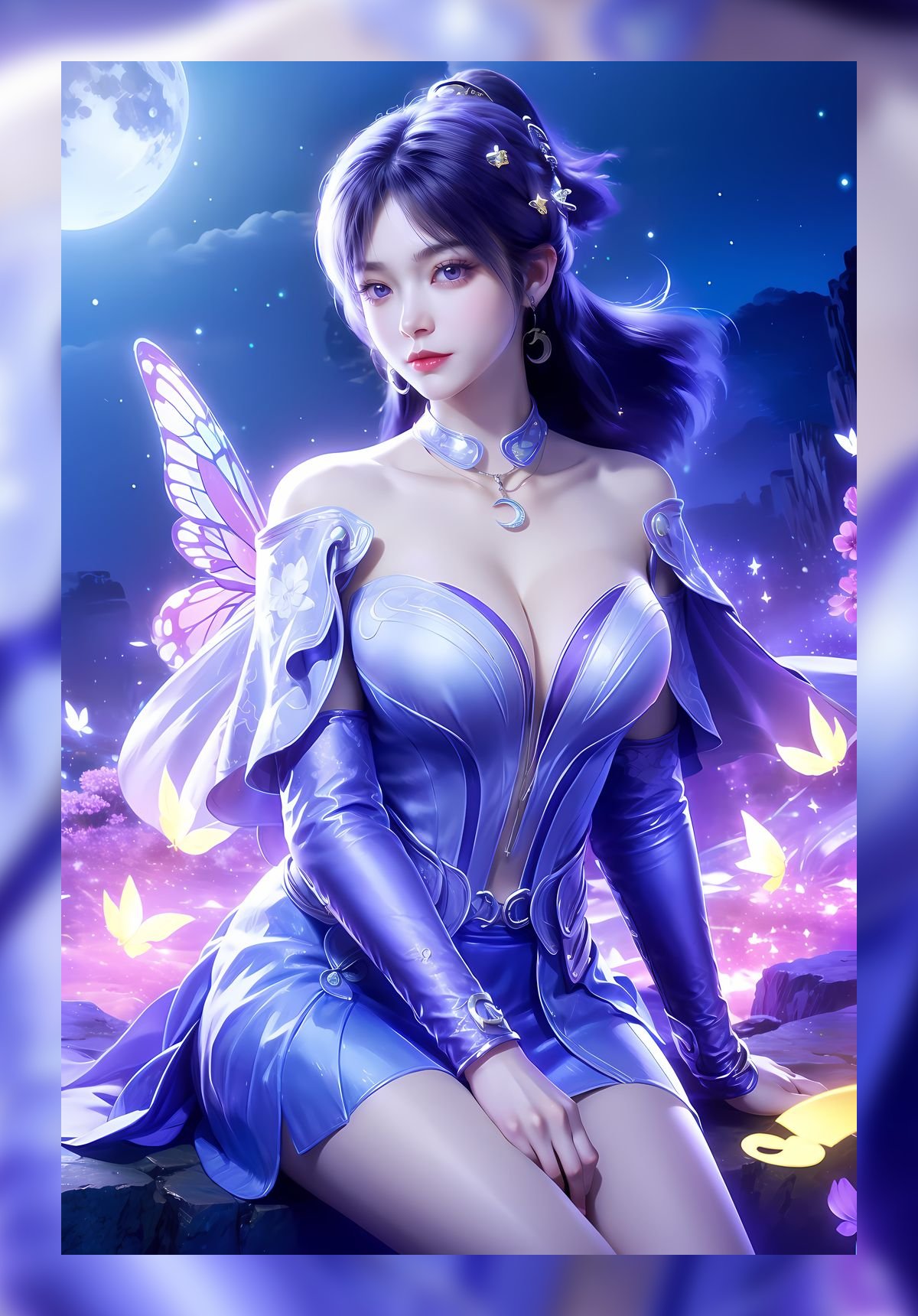 优秀的ai女神遮天姬紫月超清晰6k壁纸打包