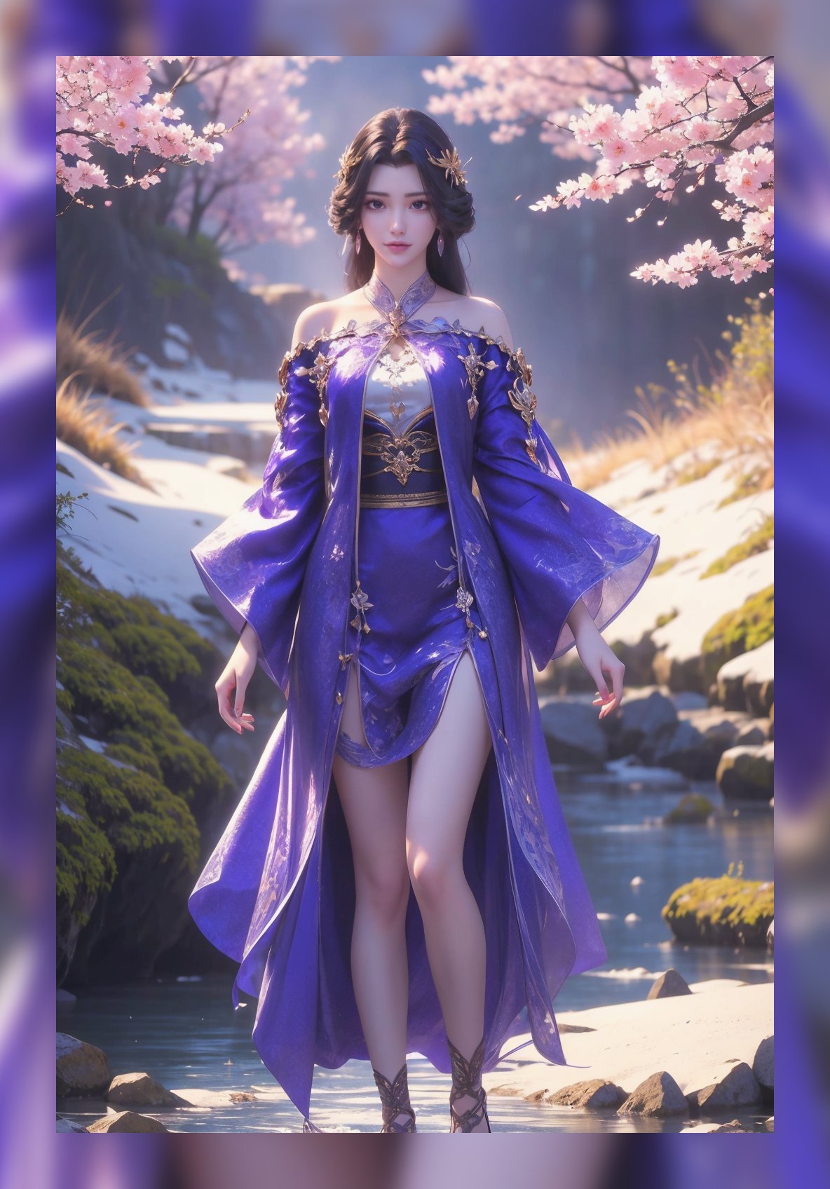 新出炉ai桌布完美世界云曦精美6k整理打包