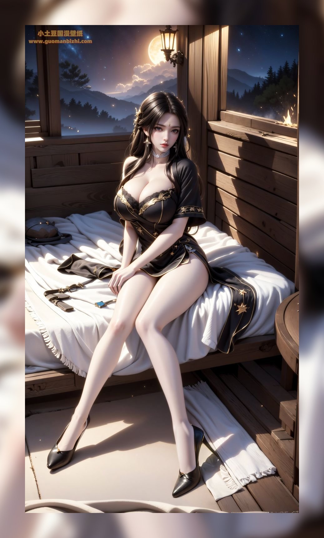 国潮ai素材诛仙陆雪琪精美4k打包壁纸