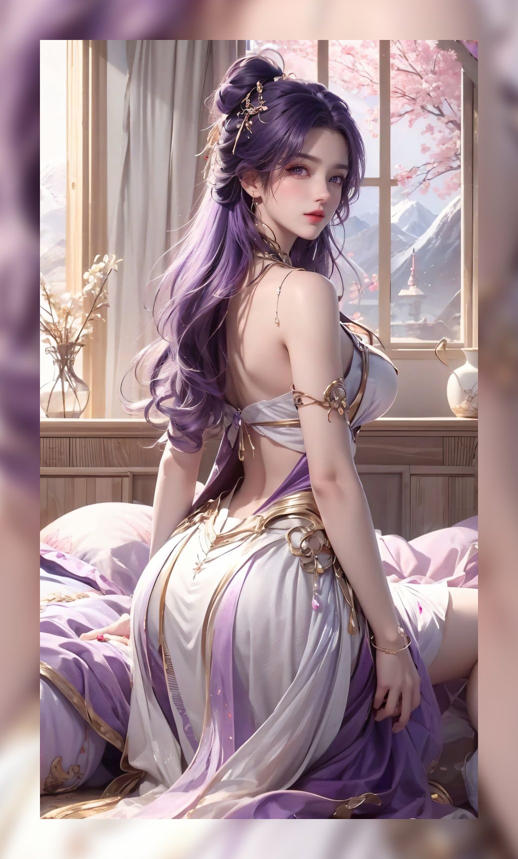 优秀的ai女生完美世界云曦优质6k壁纸网盘下载