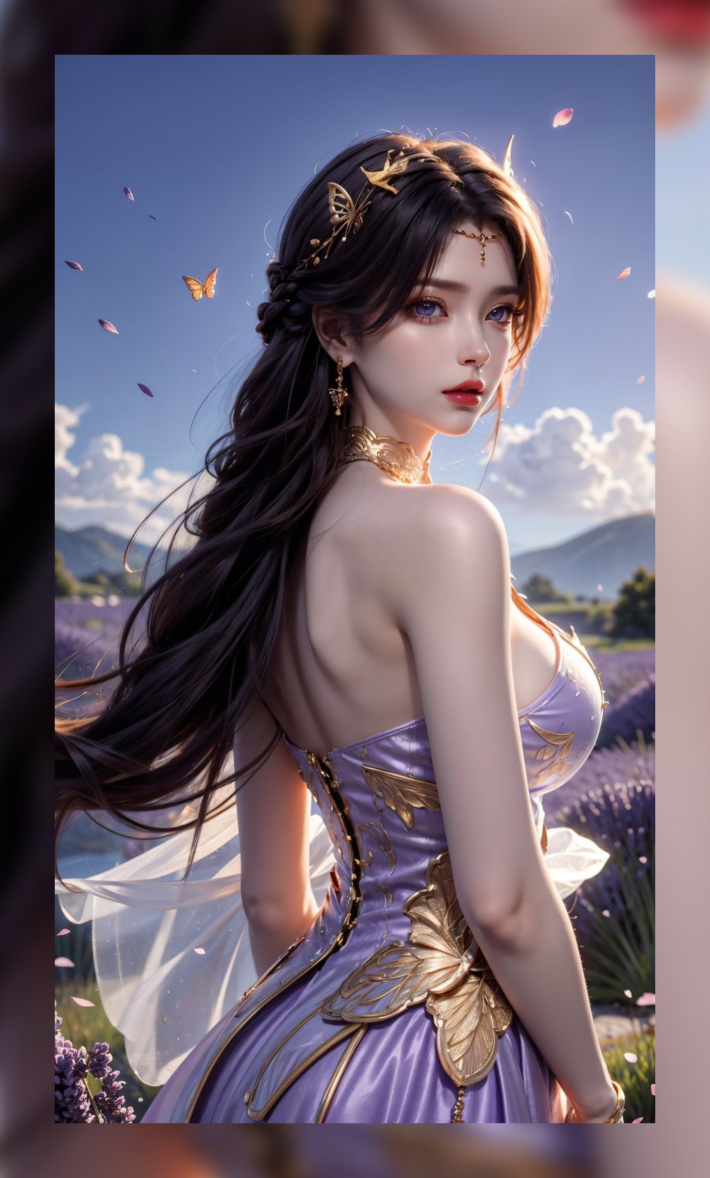 国风ai生成完美世界云曦超清4k合集壁纸