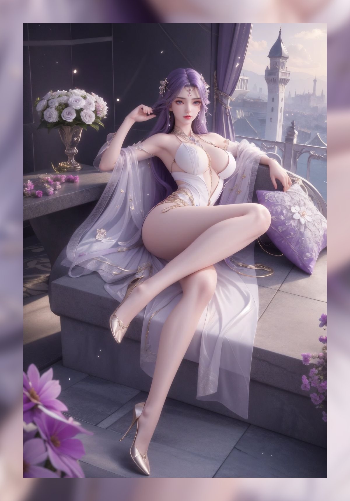 热门ai绘画完美世界云曦超清晰4k整理下载