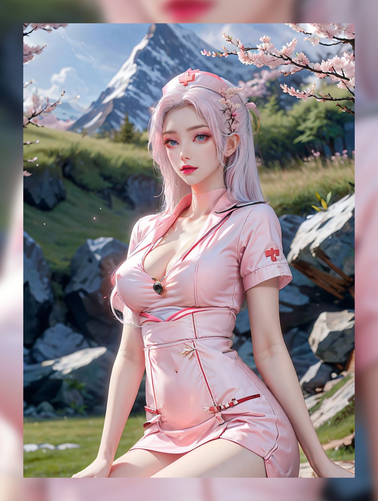 国风ai女生斗破苍穹韩月优质8k图包壁纸