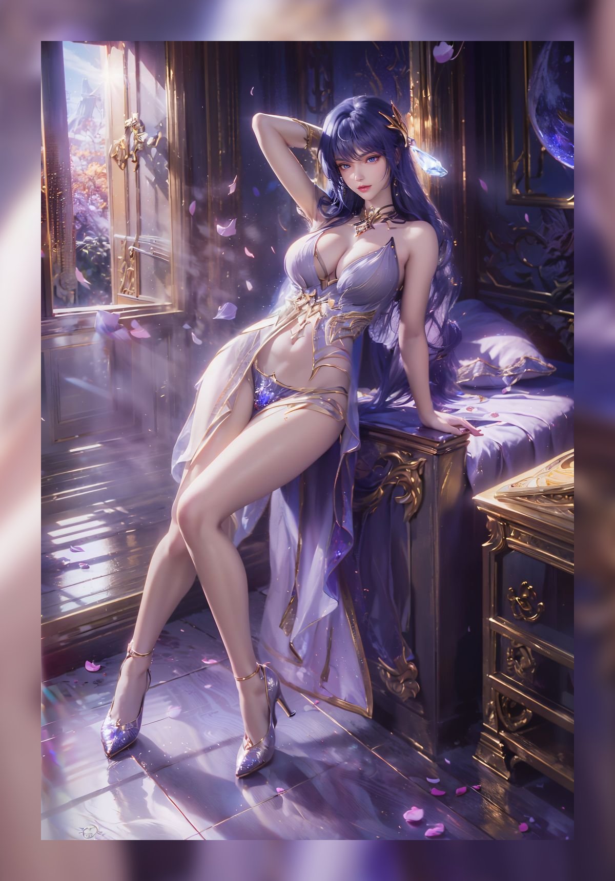 热门ai生成神印王座圣采儿超清晰6k整理打包