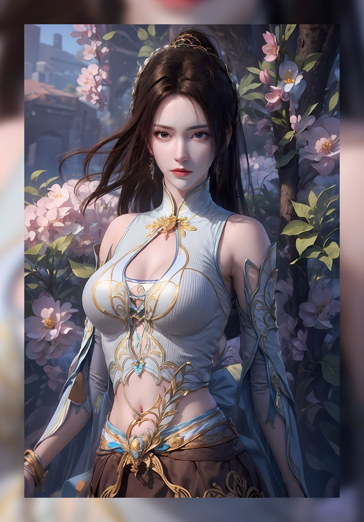 炸裂的ai美女斗破苍穹纳兰嫣然优质6k打包下载