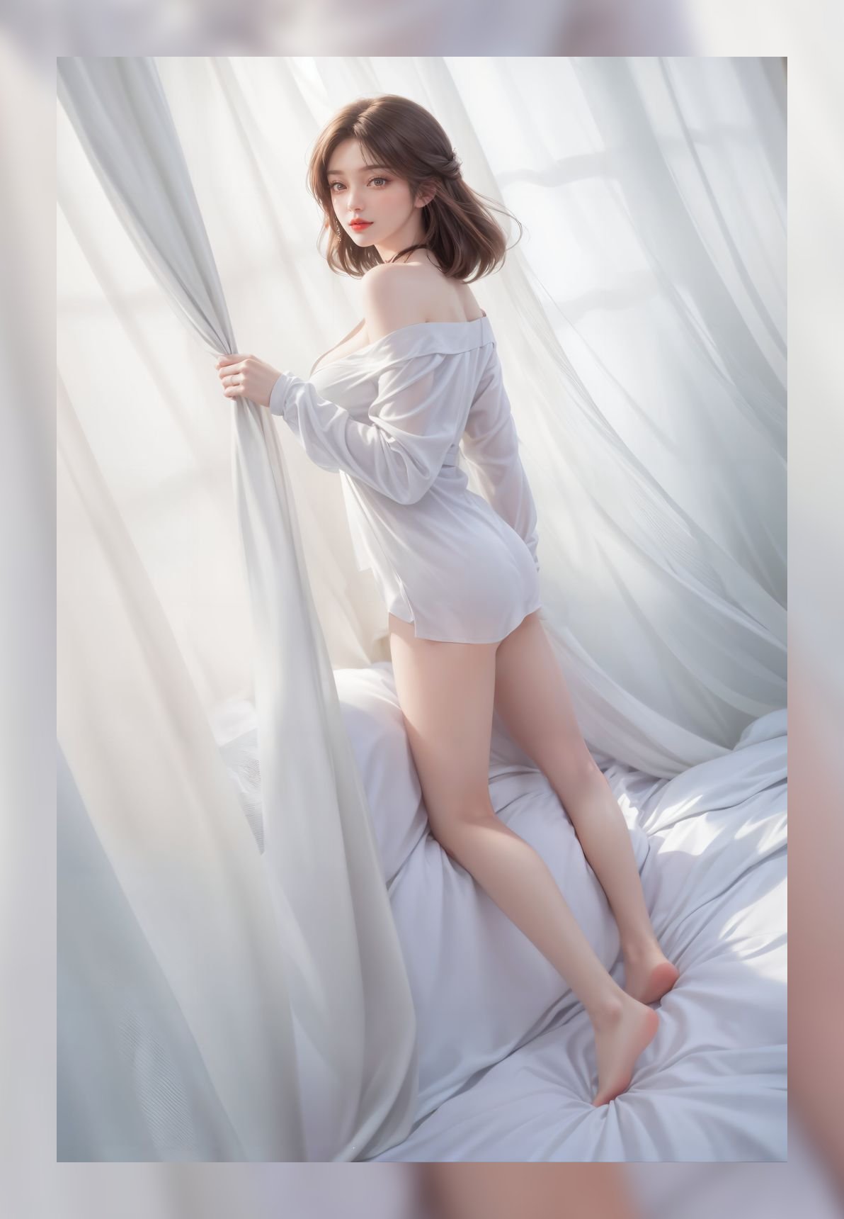 精美的ai桌面完美世界火灵儿超清8k合集壁纸