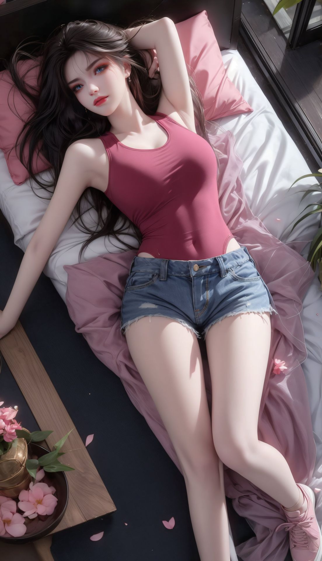国风ai素材斗破苍穹美杜莎高质量4k图包壁纸