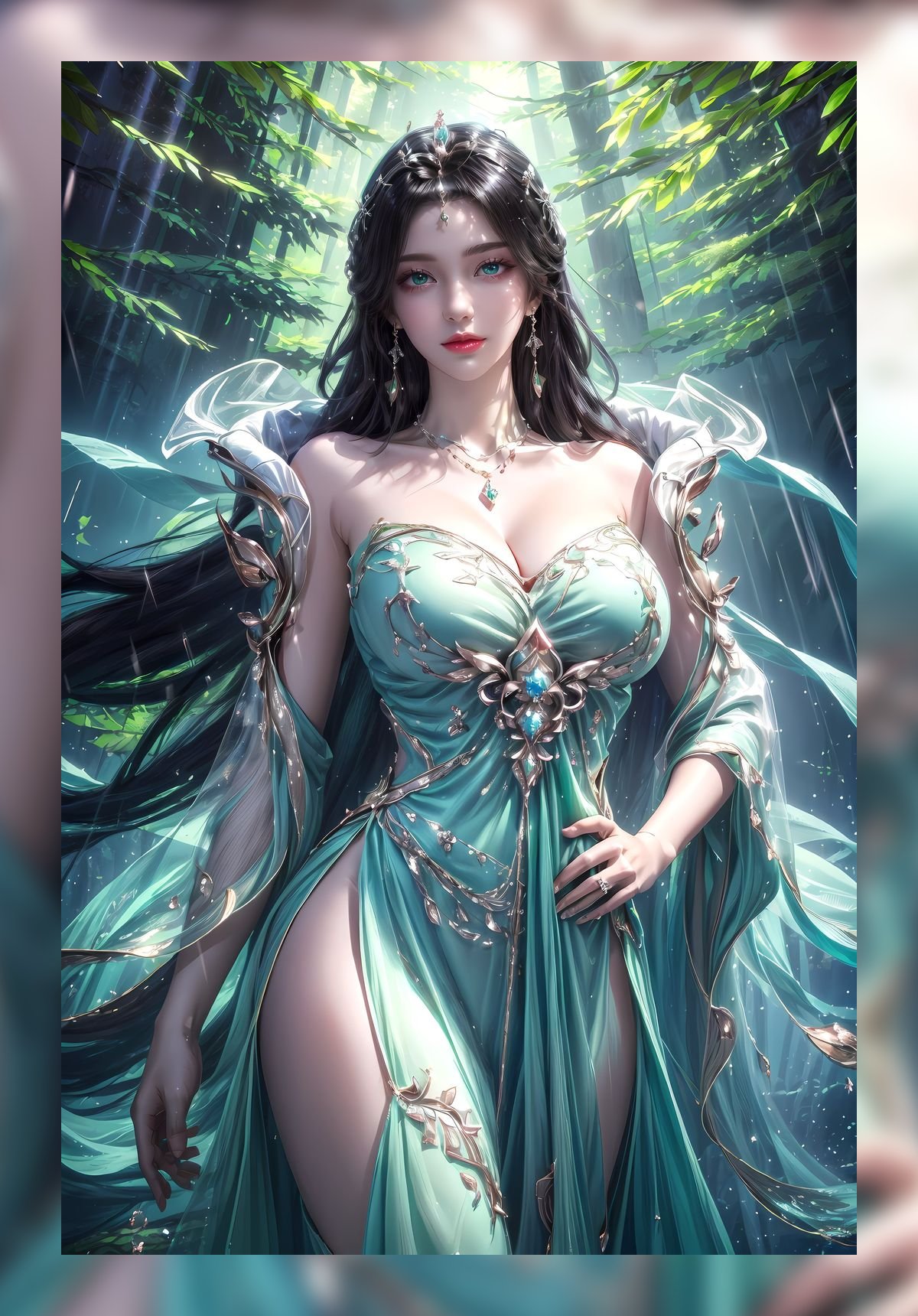 火爆建模脸完美世界柳神精美8k壁纸下载