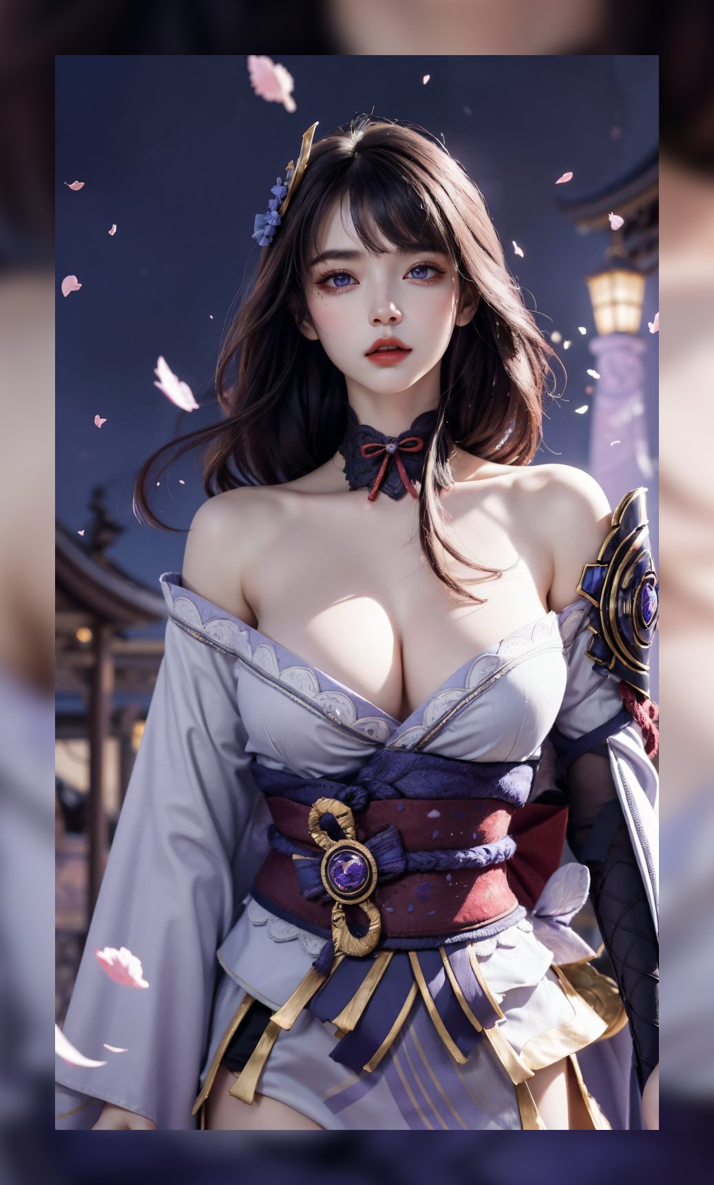 最新ai作品原神雷电将军优质4k压缩打包