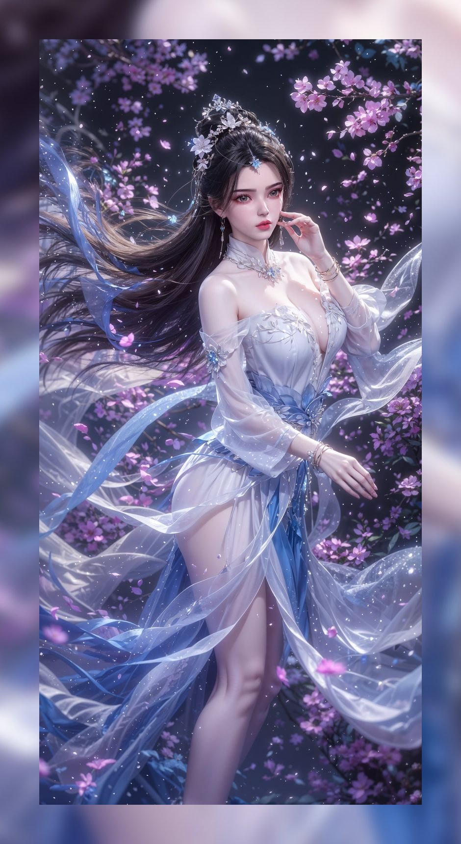 热门ai美女仙逆李慕婉高分辨率8k壁纸下载