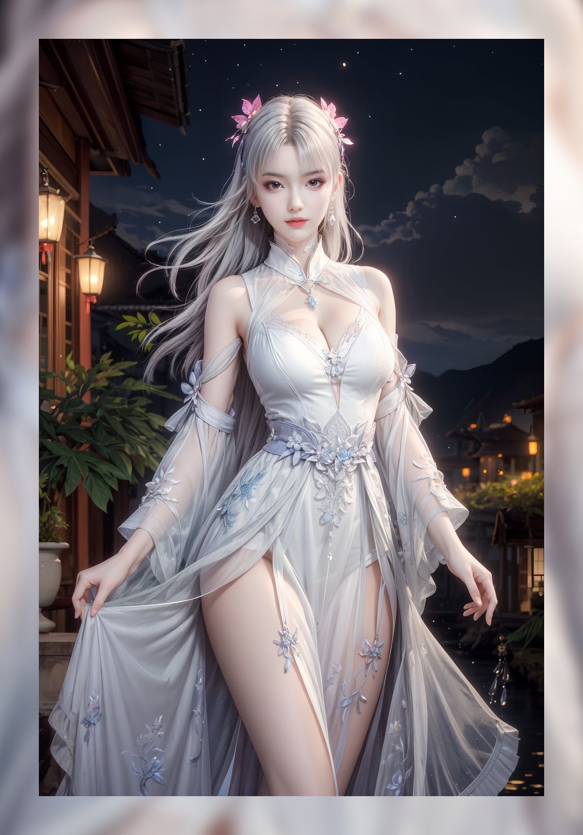 高品质ai女神斗破苍穹小医仙优质8k壁纸下载