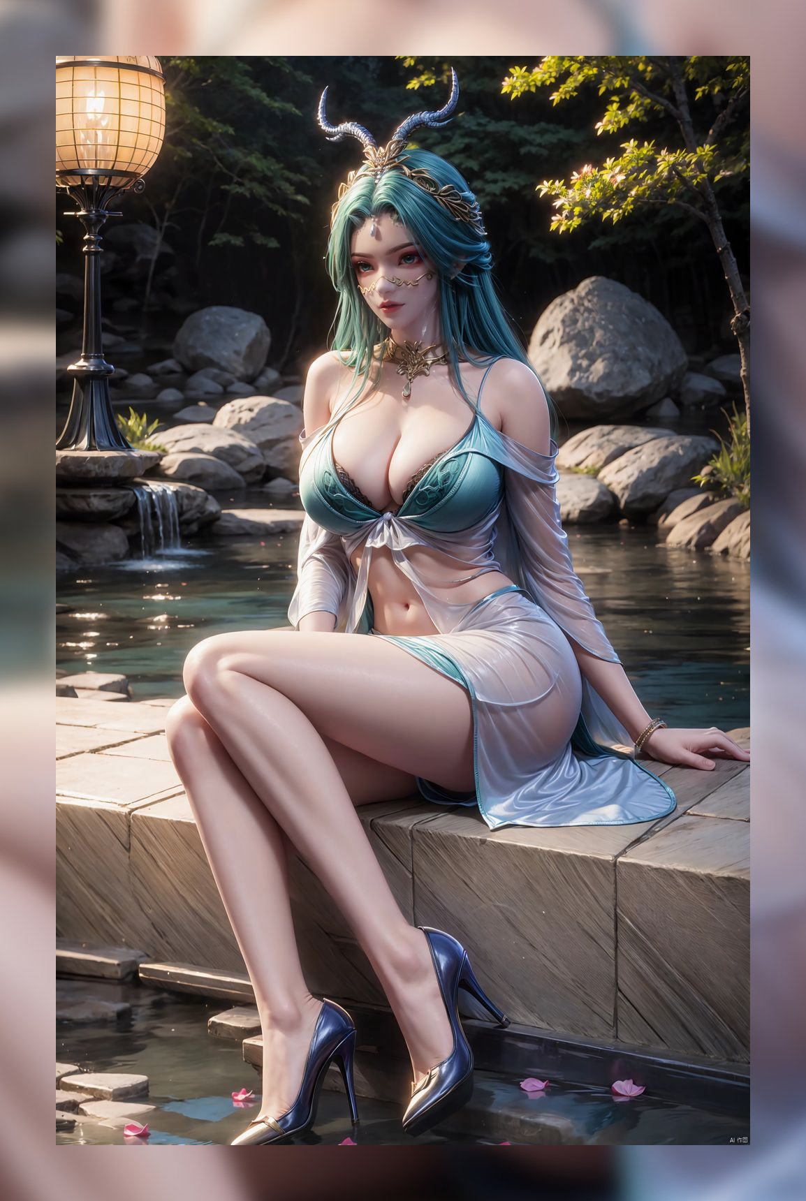 最新建模脸完美世界龙女超清晰4k图包打包