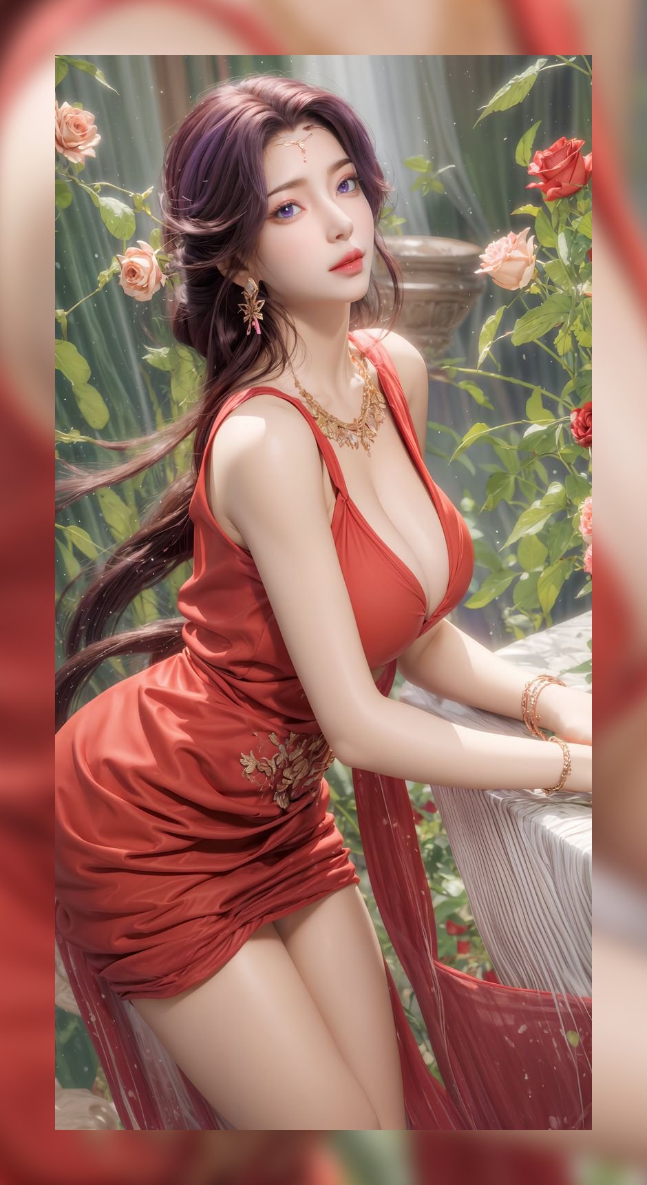 精美的ai绘画完美世界云曦高分辨率4k整理下载