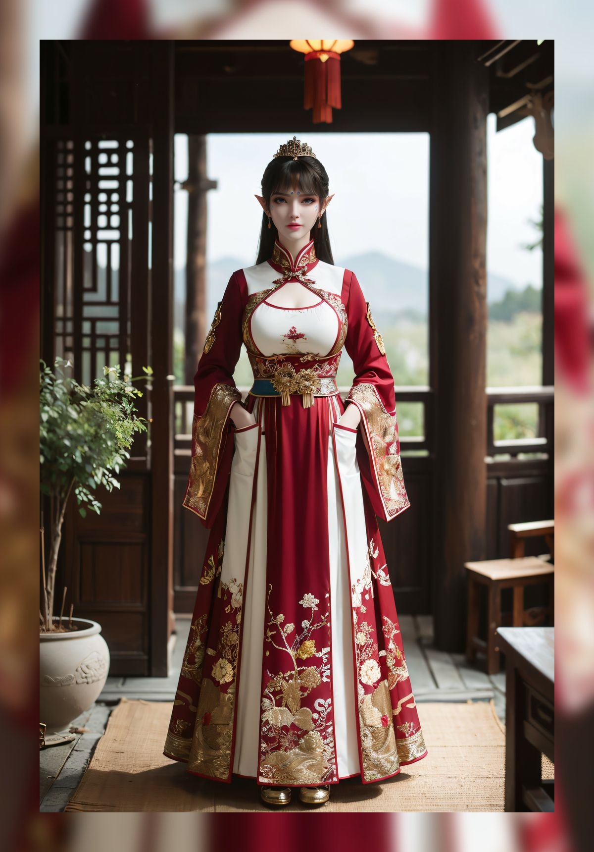 火爆ai绘画斗破苍穹凤清儿超清4k合集壁纸